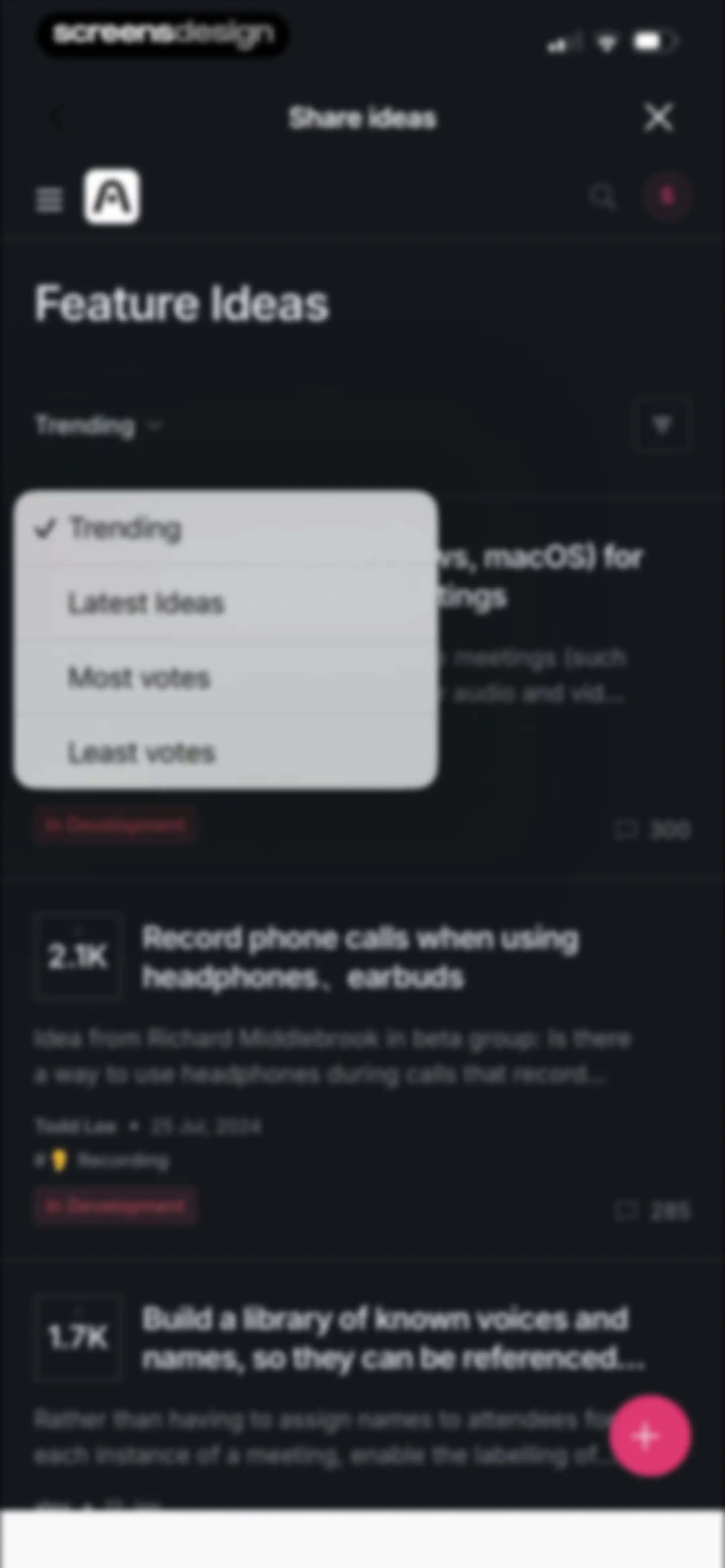Plaud: AI Note Taker screen 110