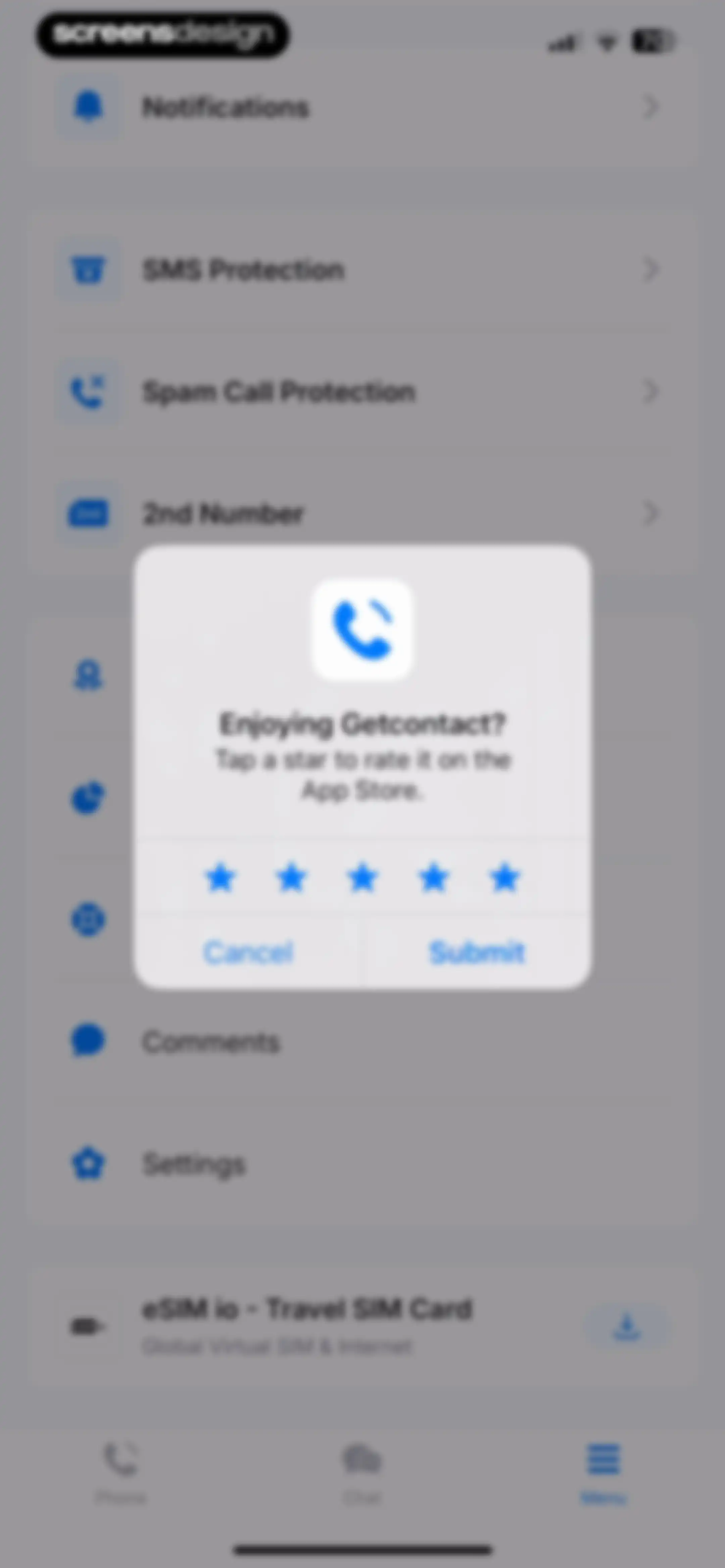 Getcontact screen 93