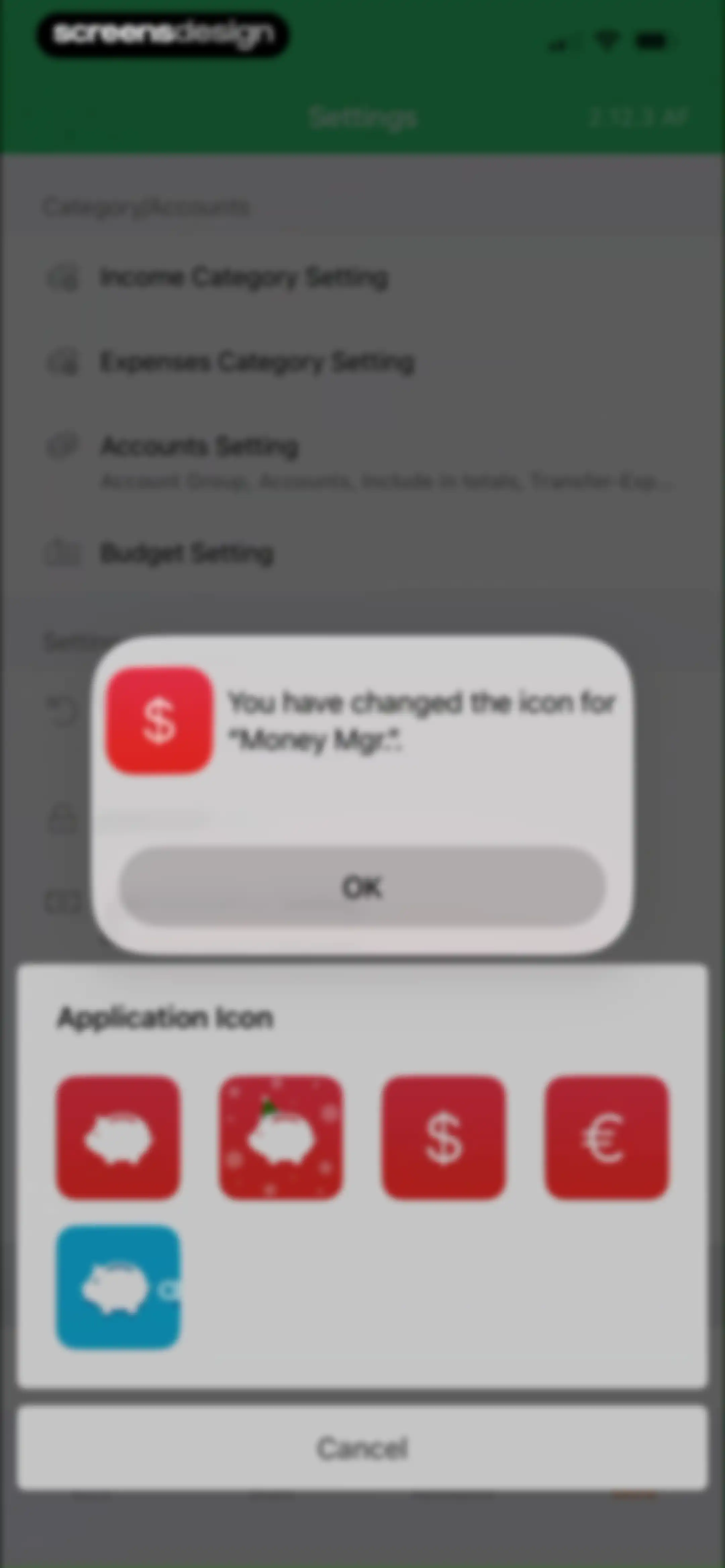 Money Manager Expense & Budget screen 113