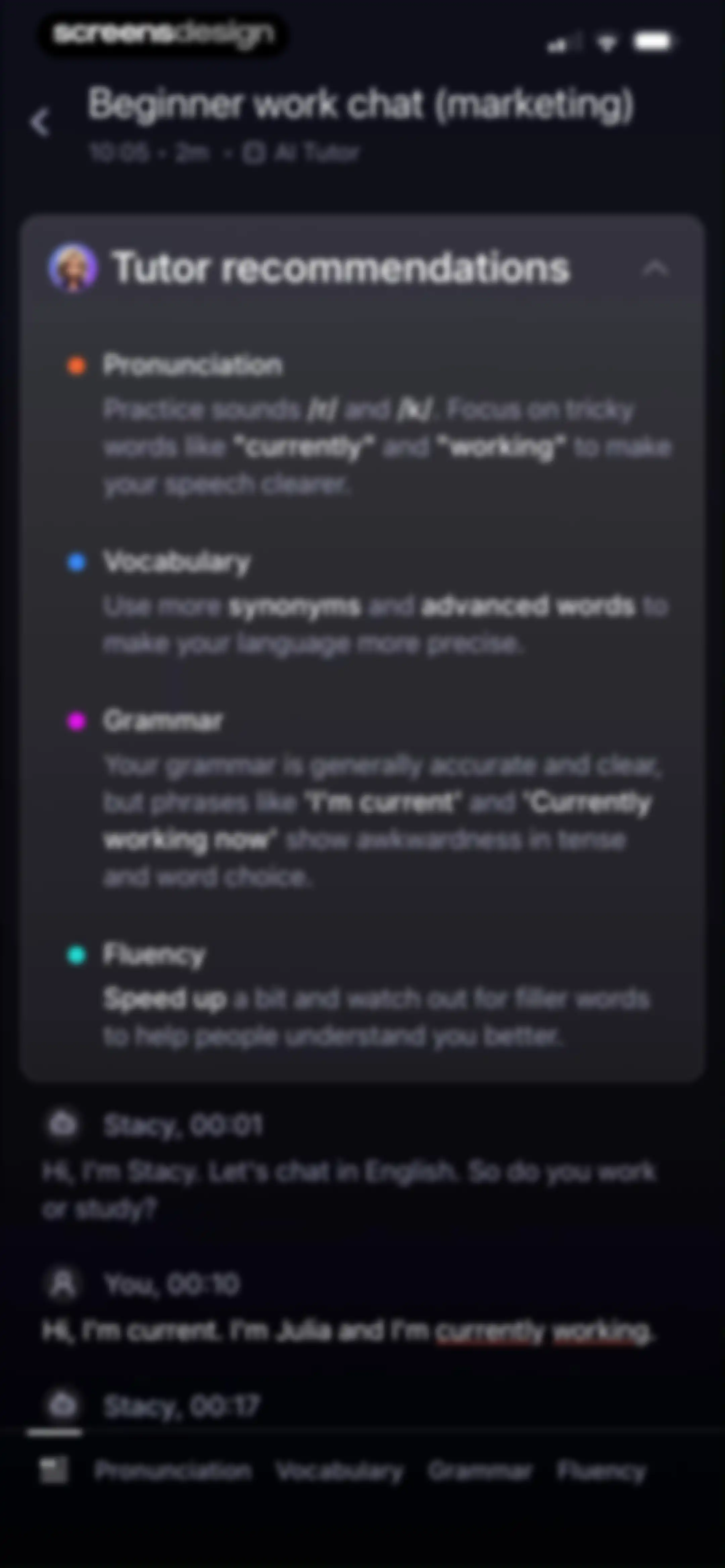 Fluently: AI Language Learning screen 122
