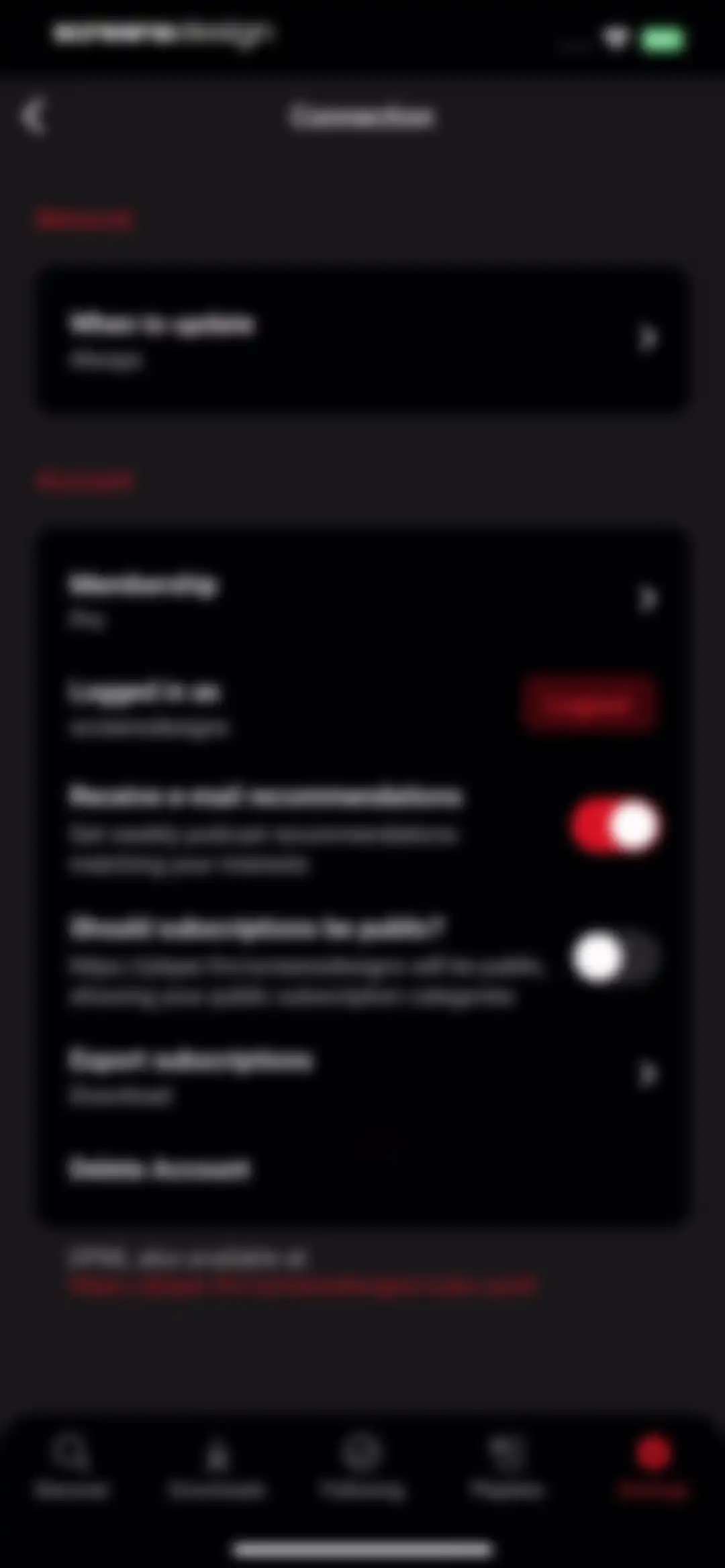 Player FM — Podcast App screen 78