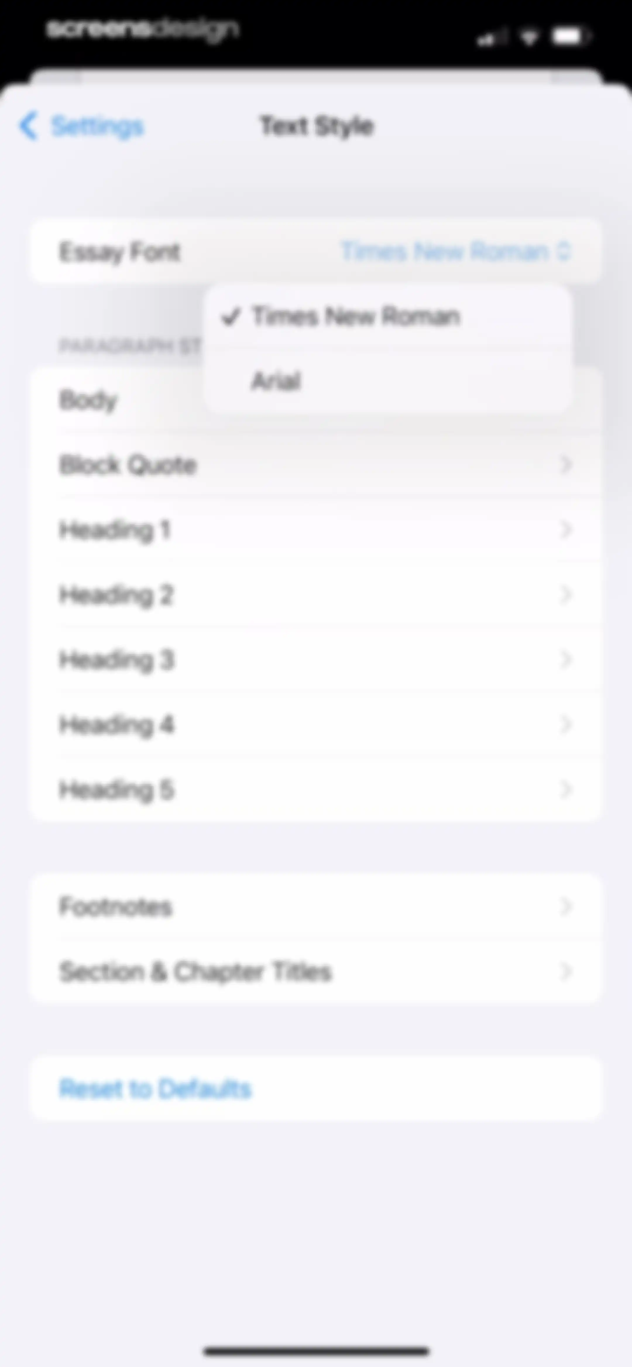 Essayist: Academic Writing App screen 40