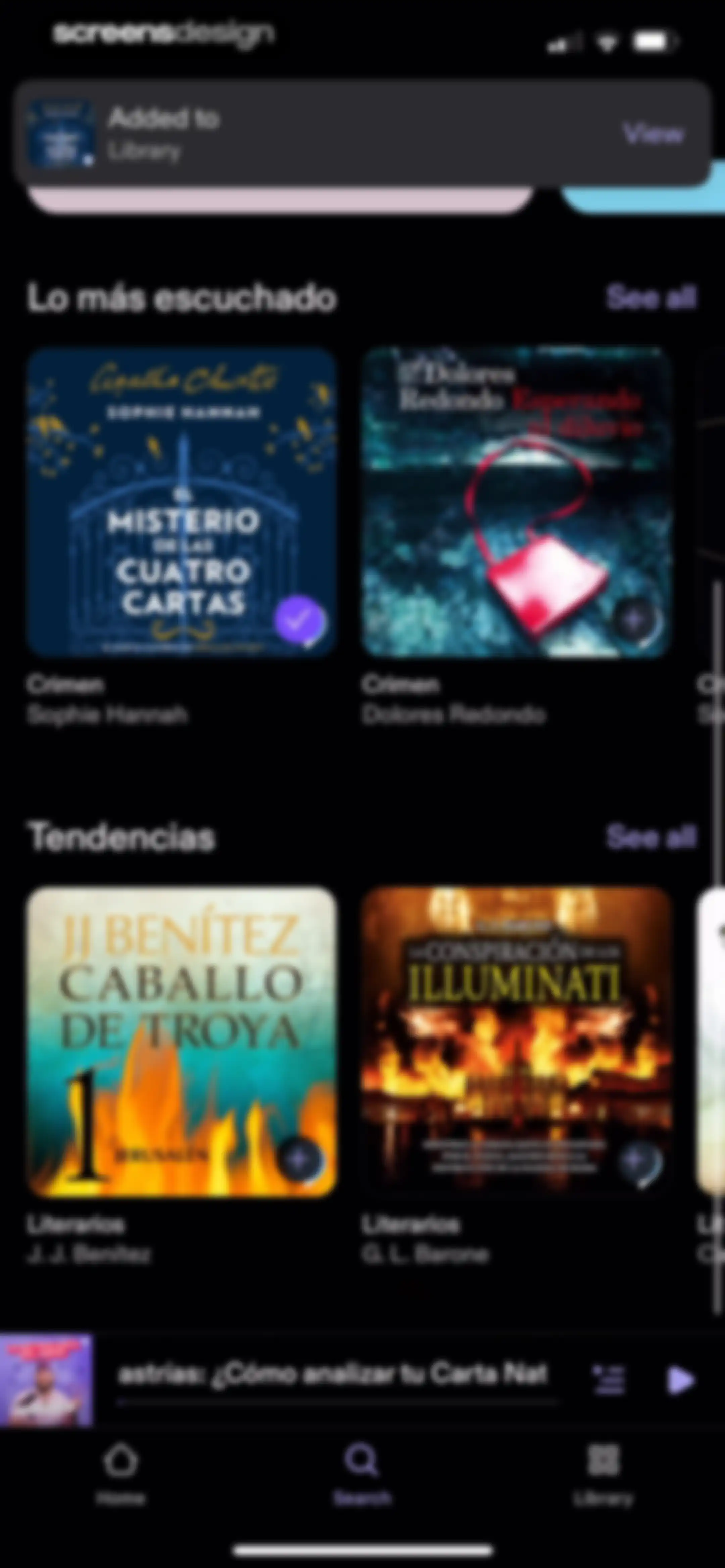 Podimo: Podcasts & audiobooks screen 83