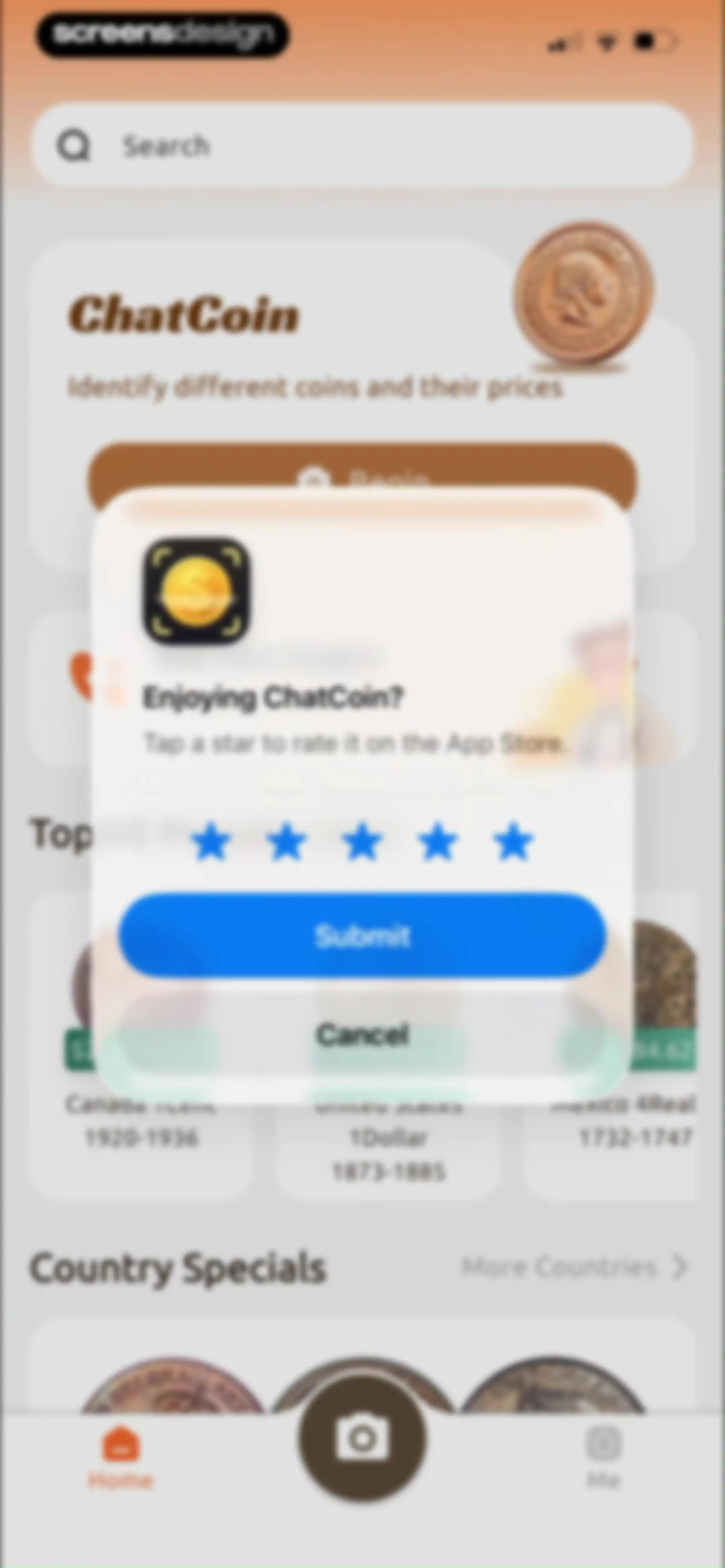 ChatCoin: Coin Identifier screen 8