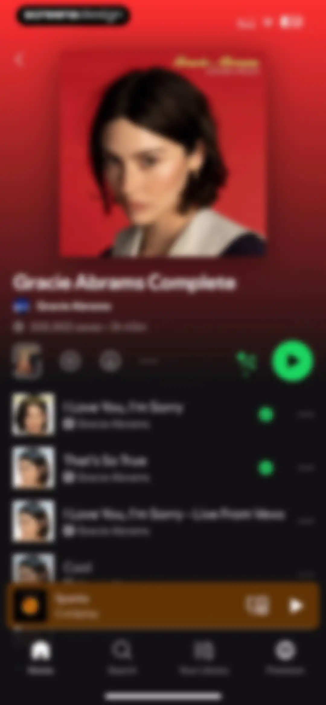 Spotify: Music and Podcasts screen 39