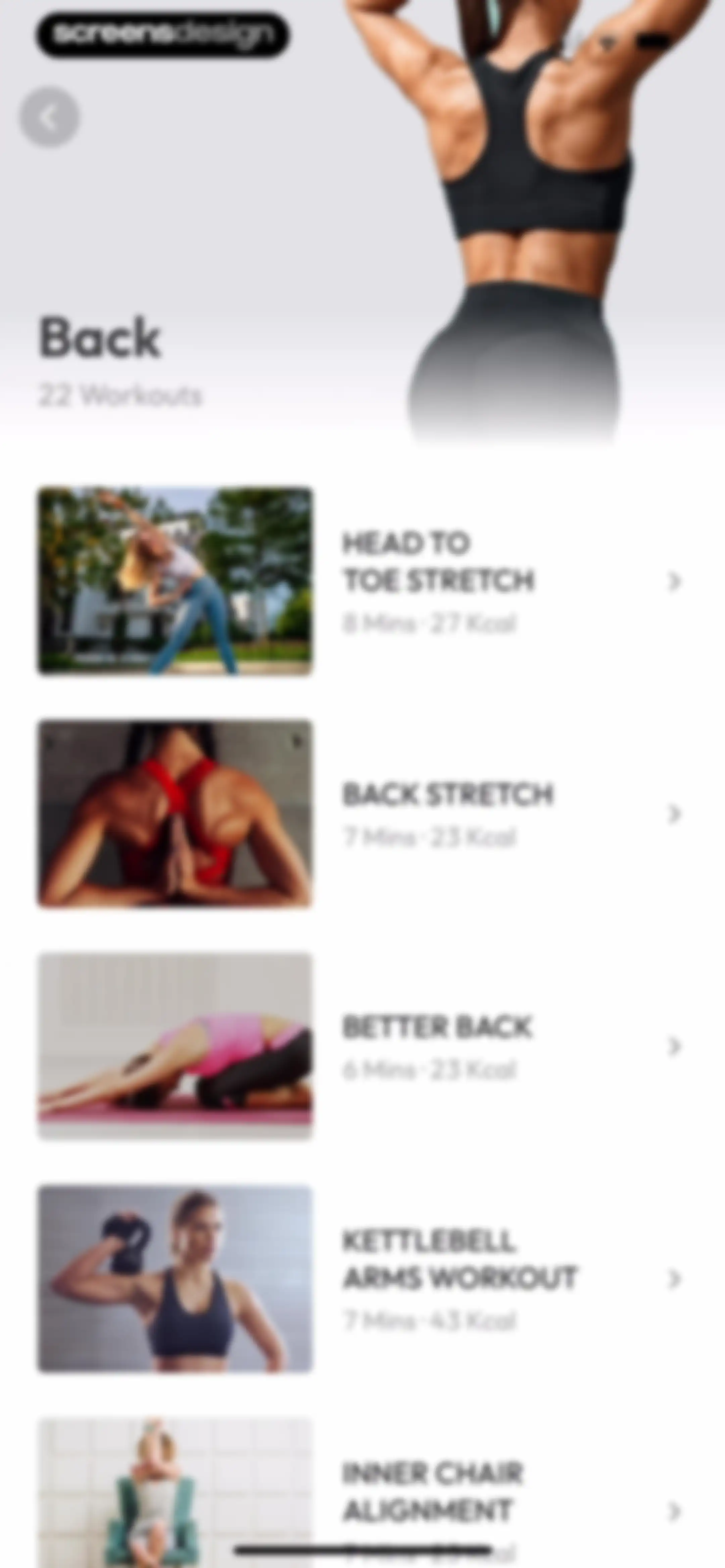 Workout for Women: Home & Gym screen 144