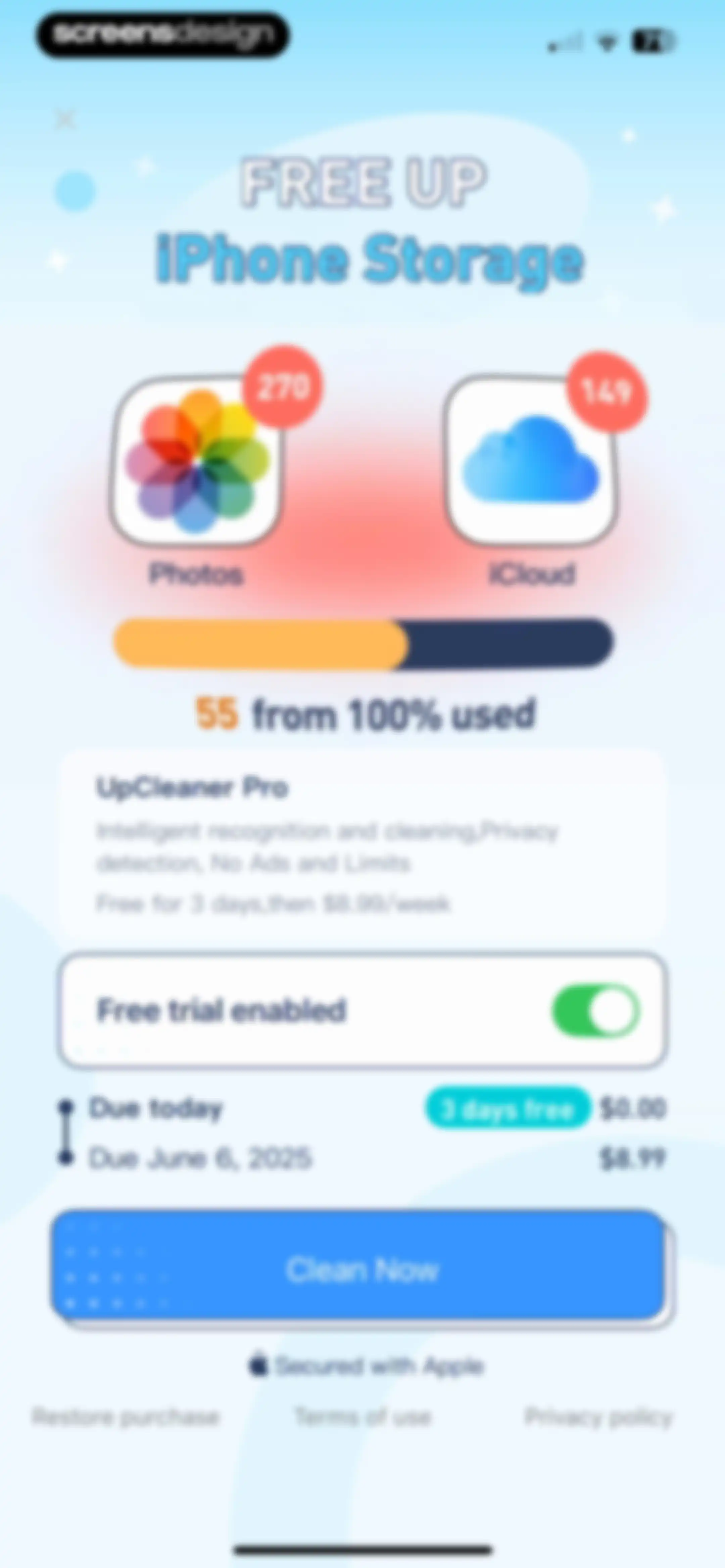 UpCleaner: Clean Photo & Video screen 2
