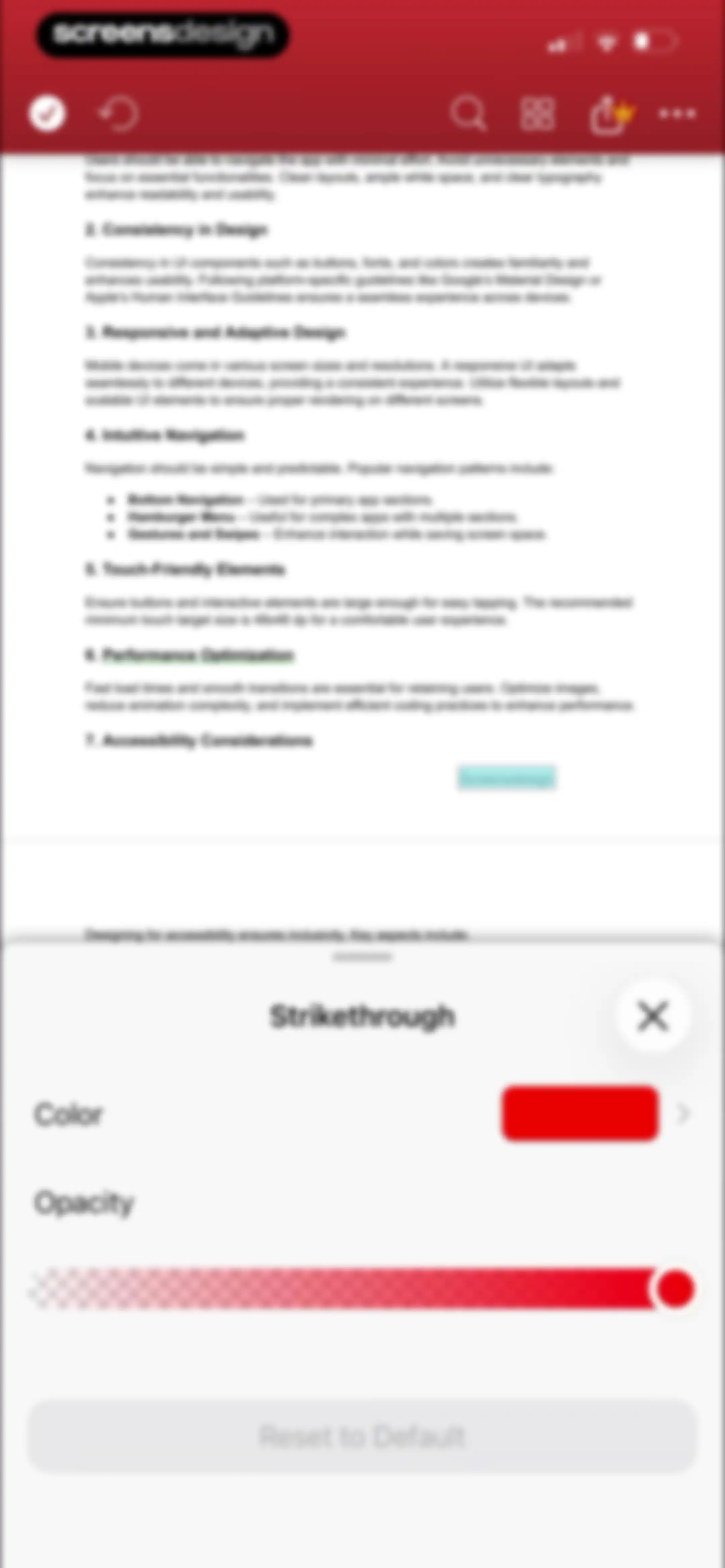 MobiPDF・PDF Text Editor・Reader screen 36