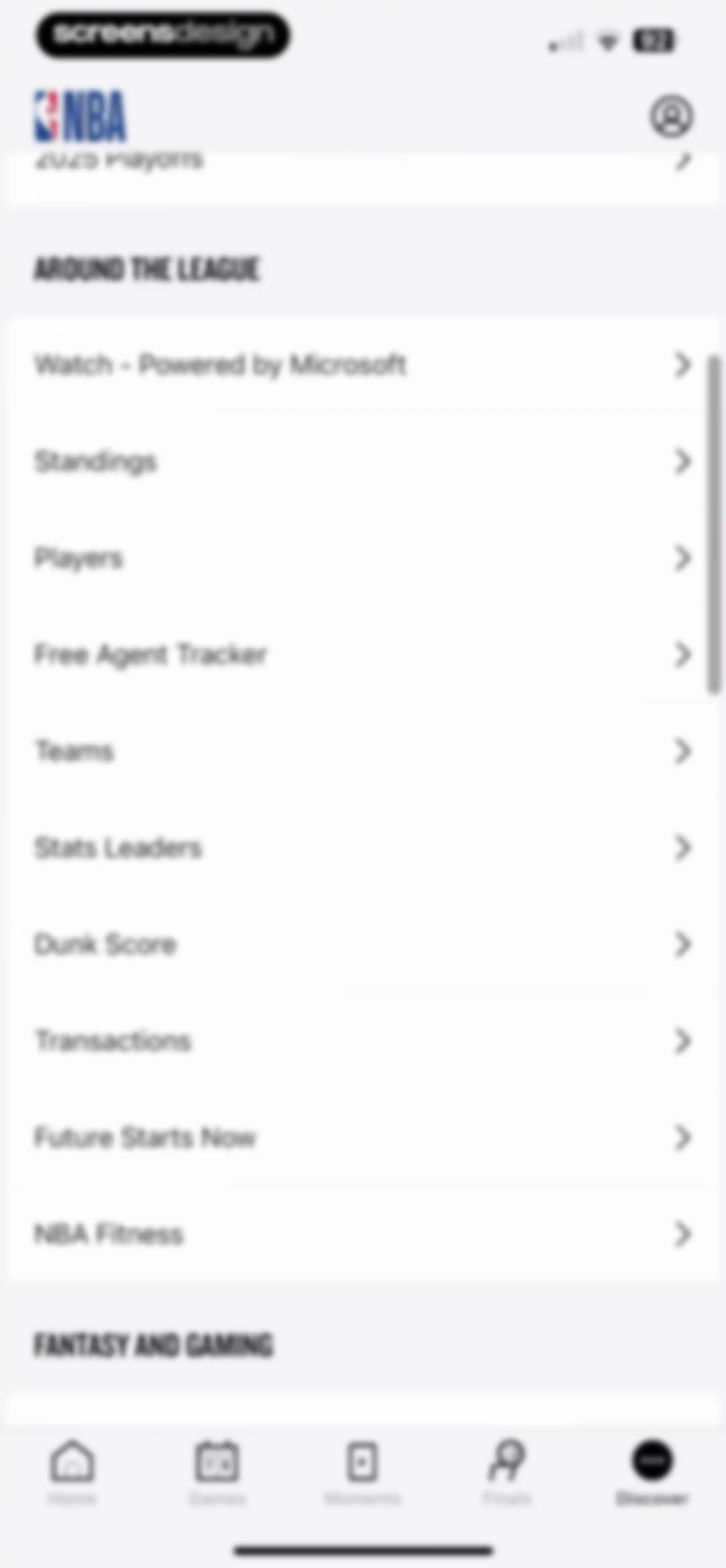 NBA: Live Games & Scores screen 96