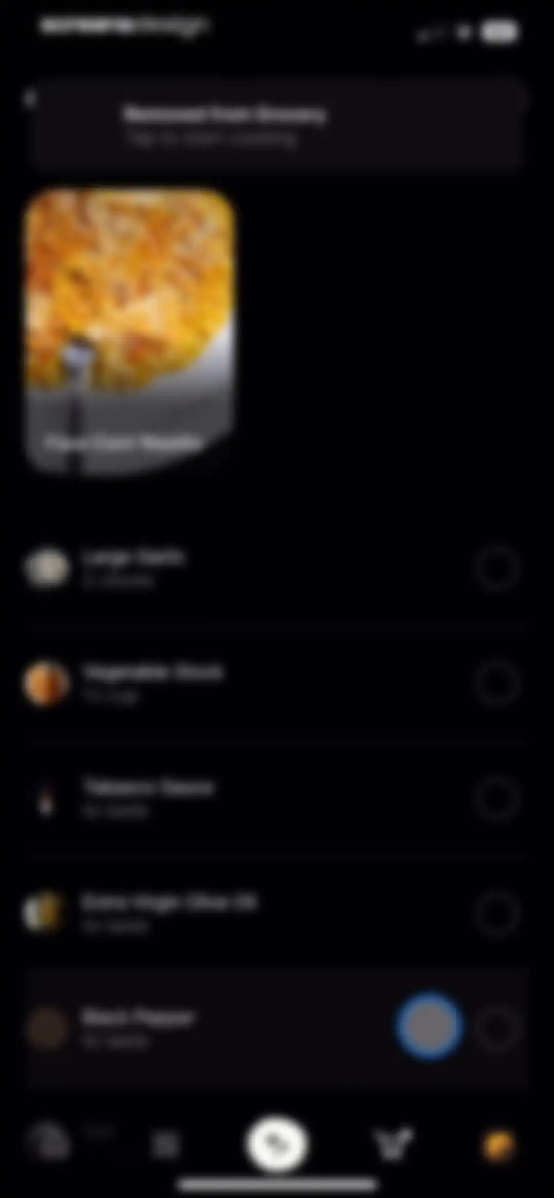 CREME: Create Memorable Meals screen 84