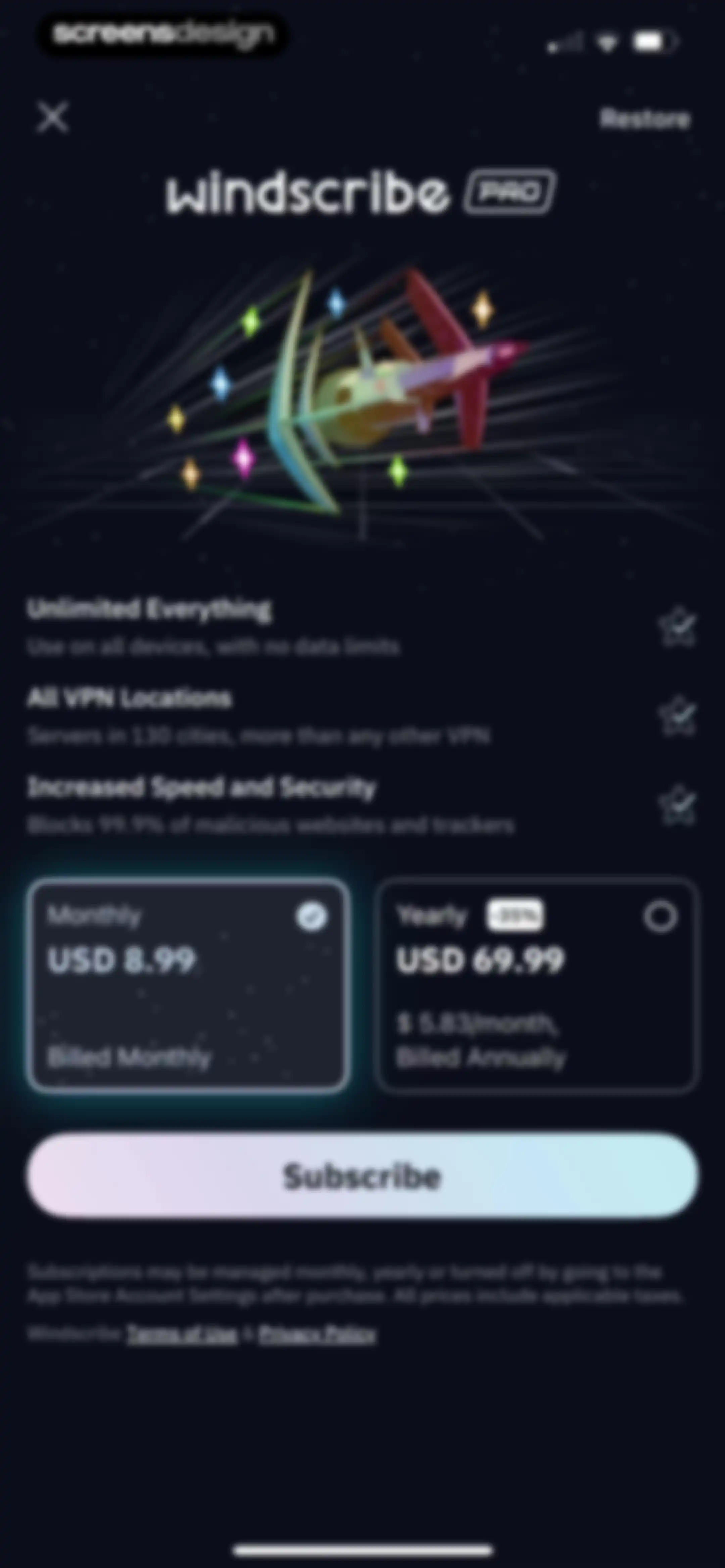 VPN Windscribe: Fast & Secure screen 18