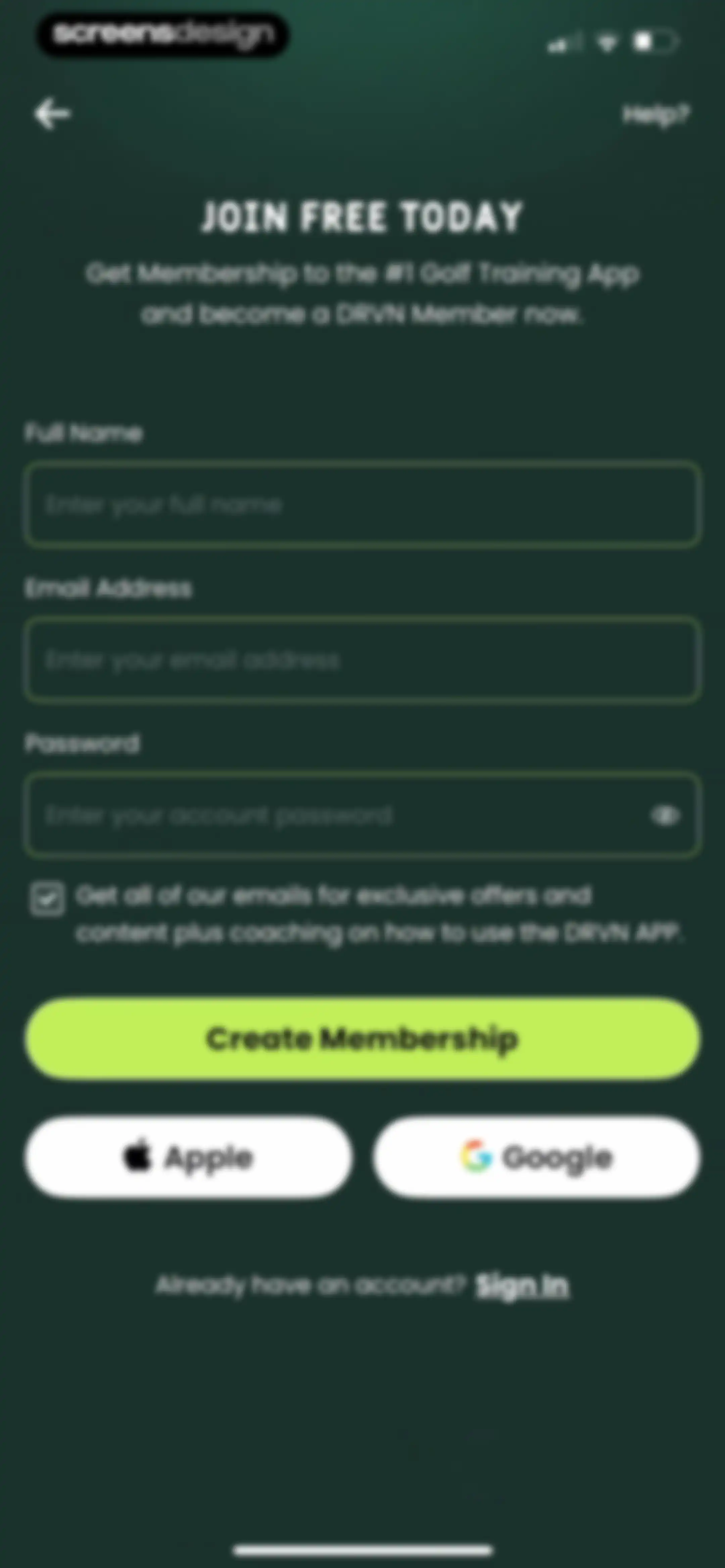 DRVN - Golf & Gym Workouts screen 21