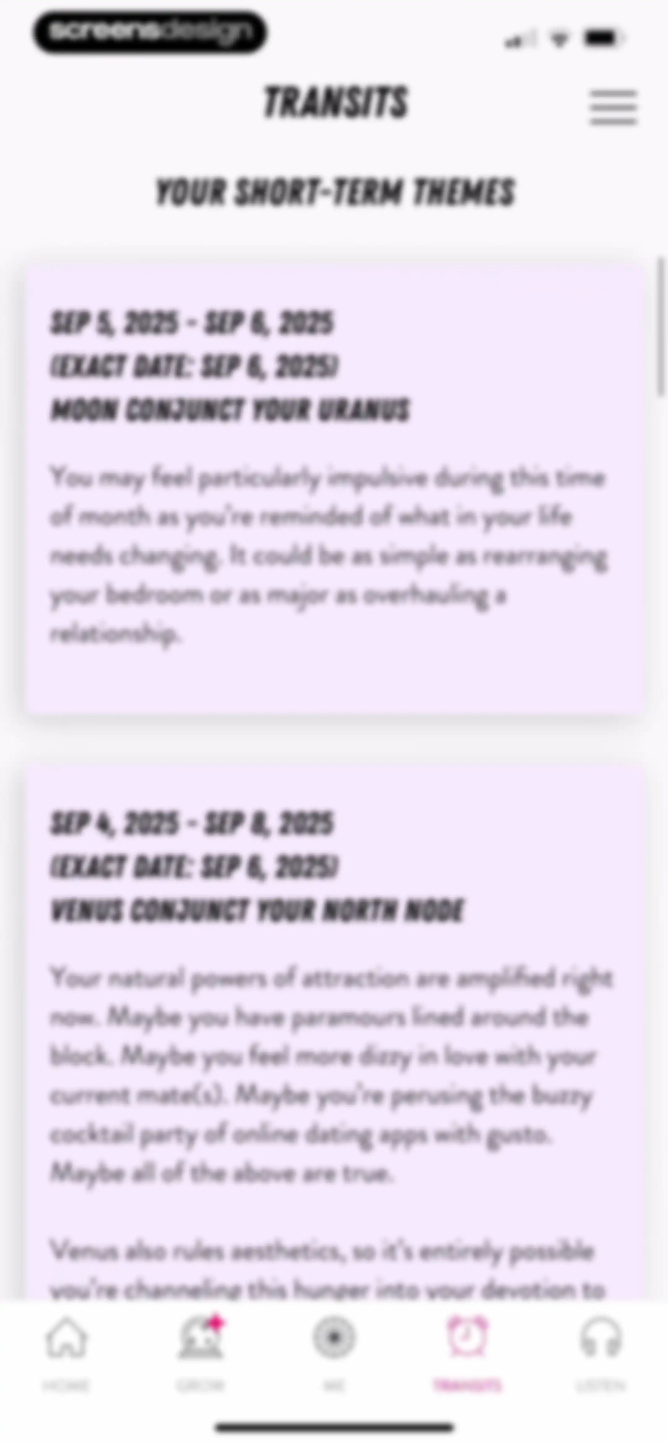 CHANI: Your Astrology Guide screen 103
