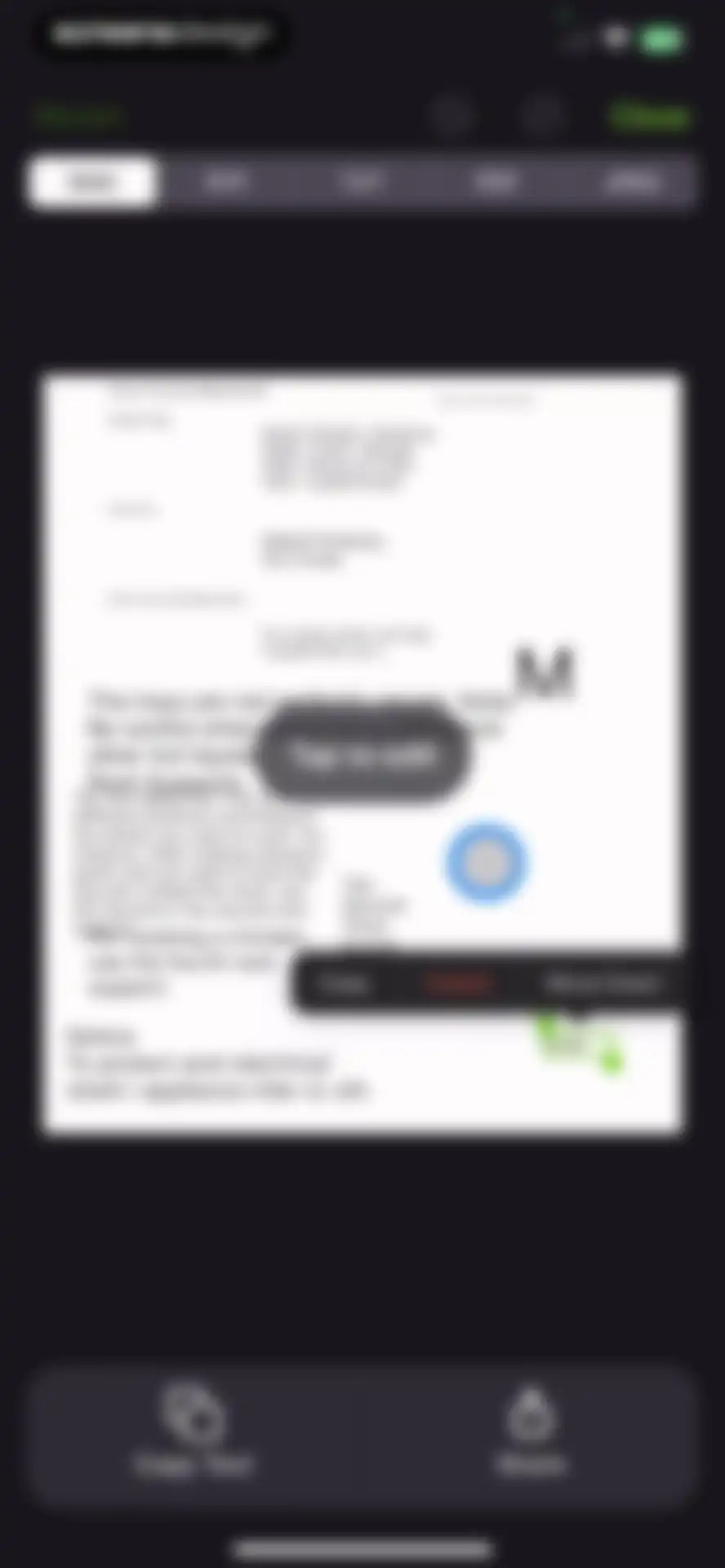 My Scanner: Scan to PDF & Edit screen 24