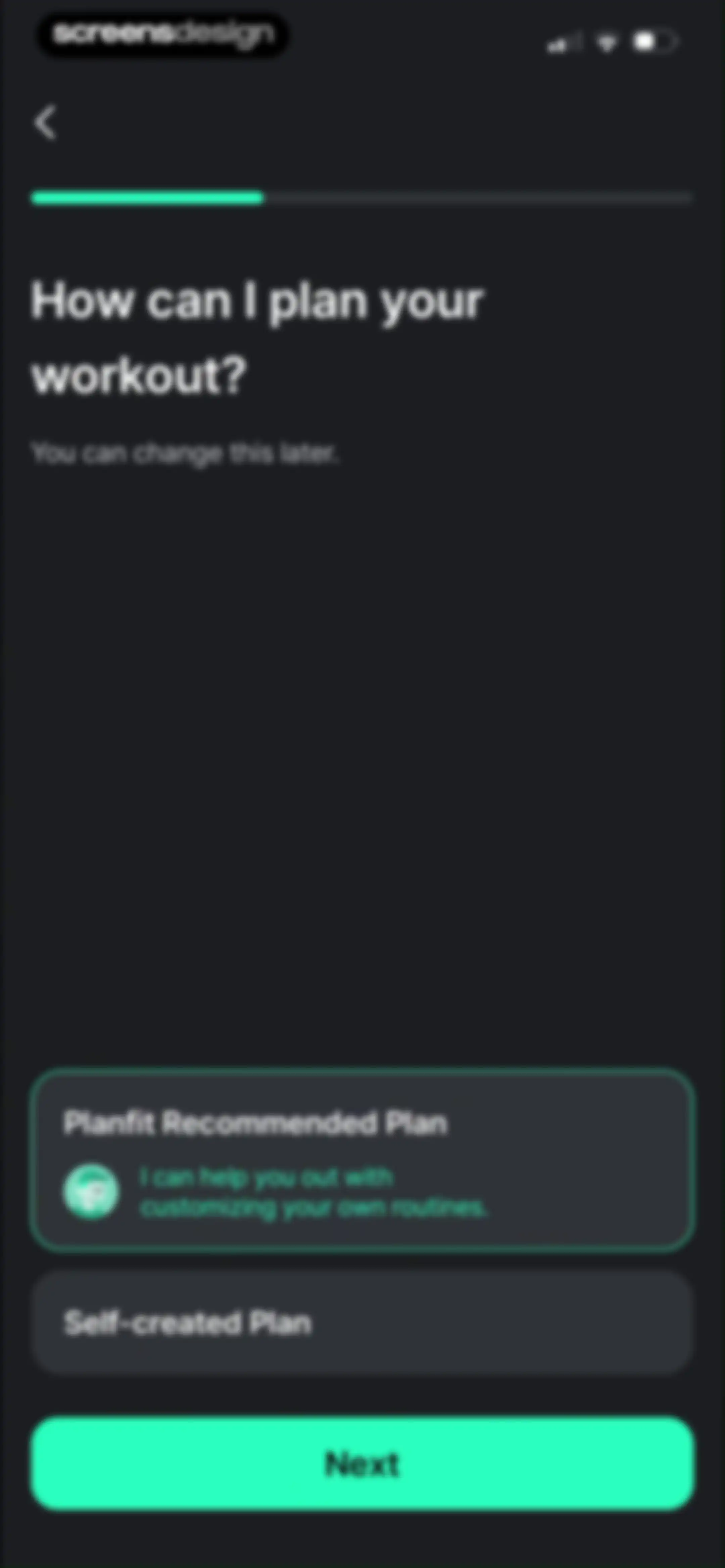 Planfit AI Gym Workout Planner screen 18