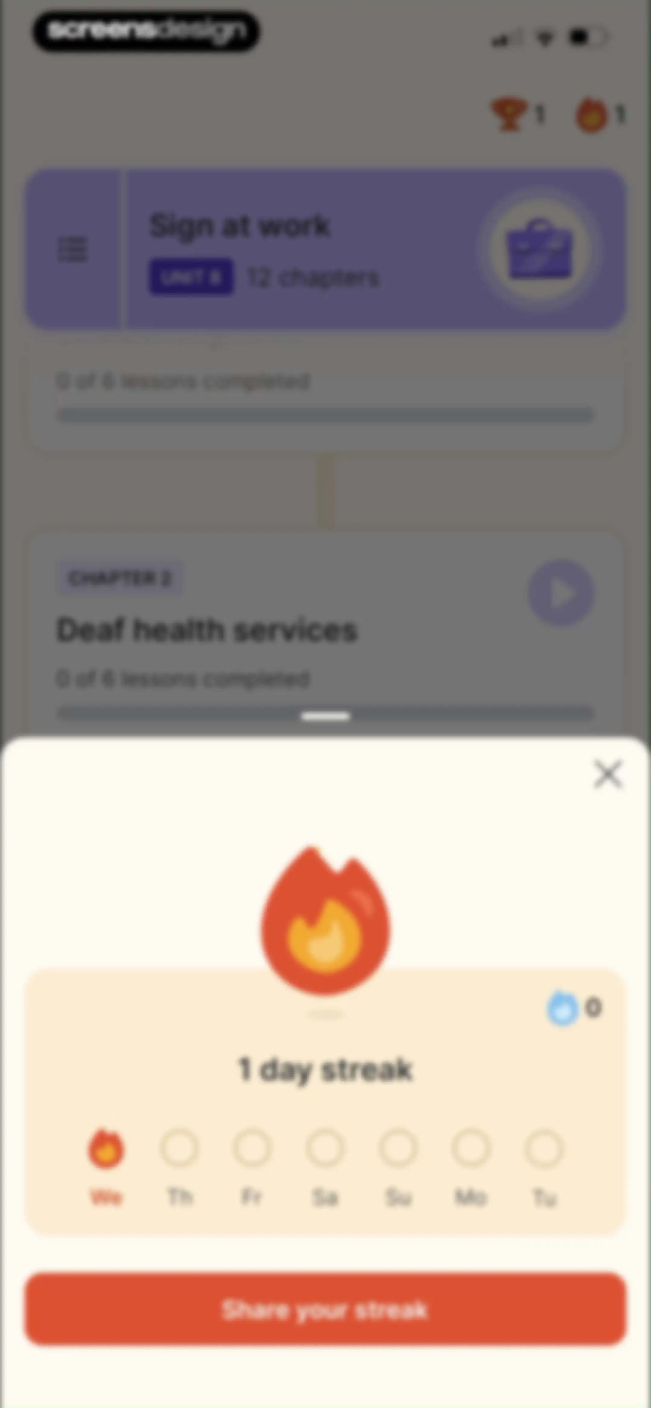 Lingvano - Learn Sign Language screen 66