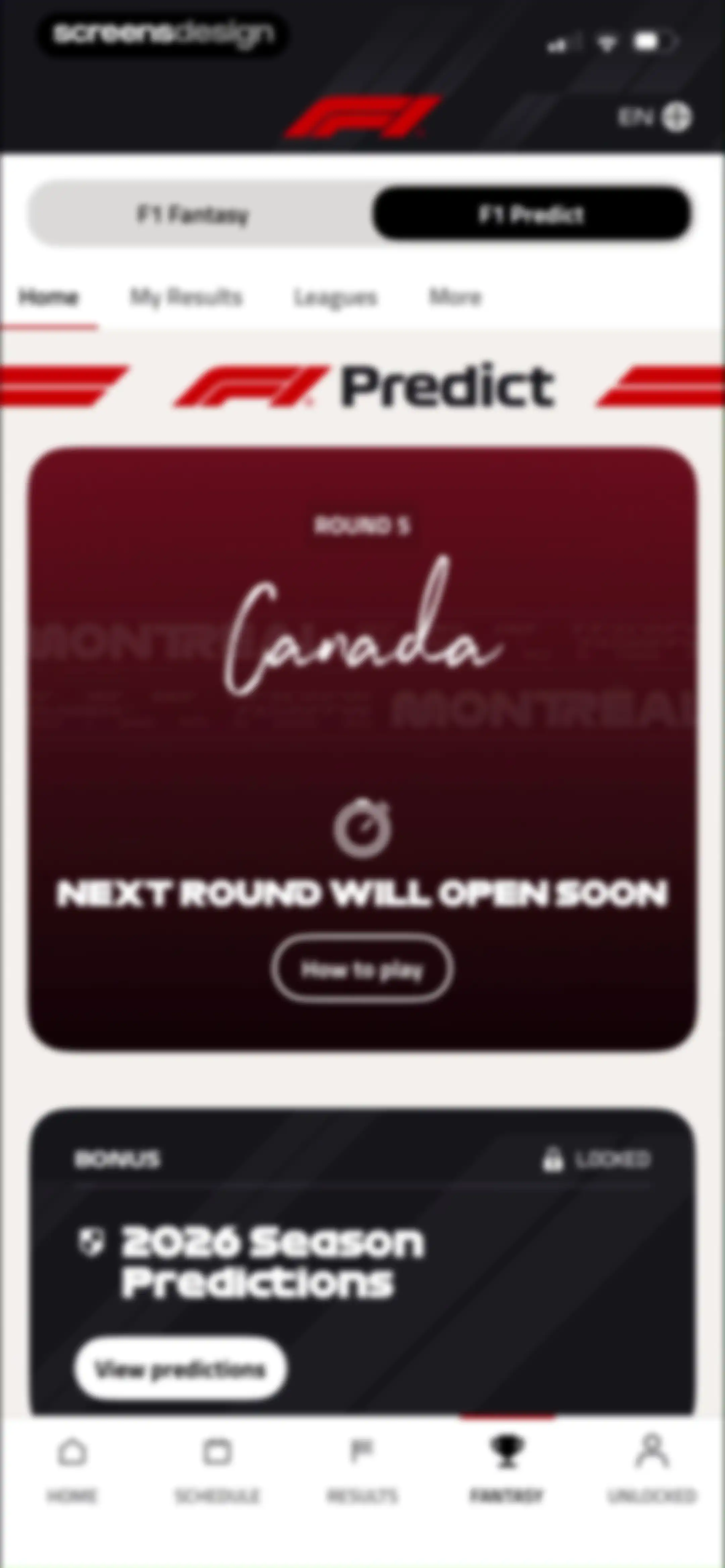 Formula 1® screen 121