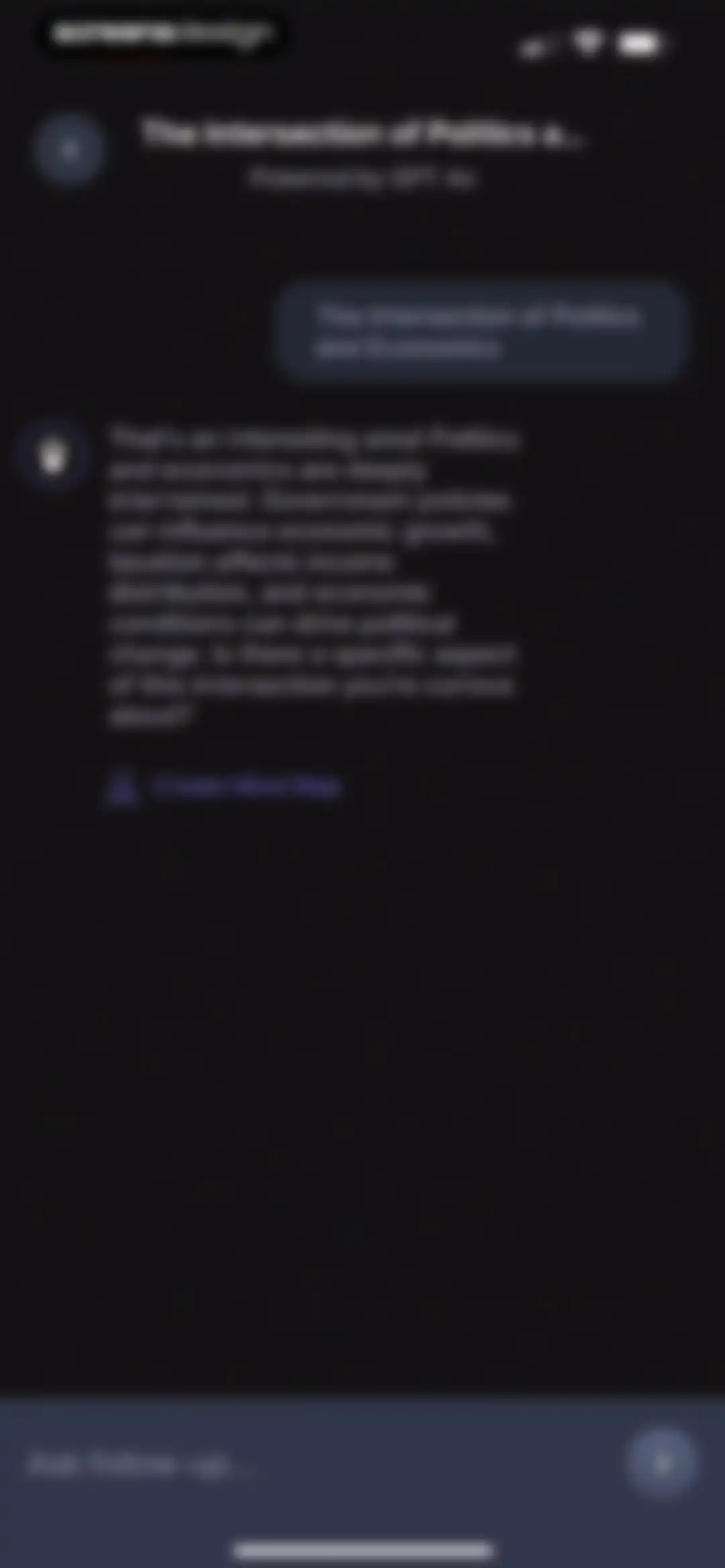 VisualMind: AI MindMap/Chatbot screen 32