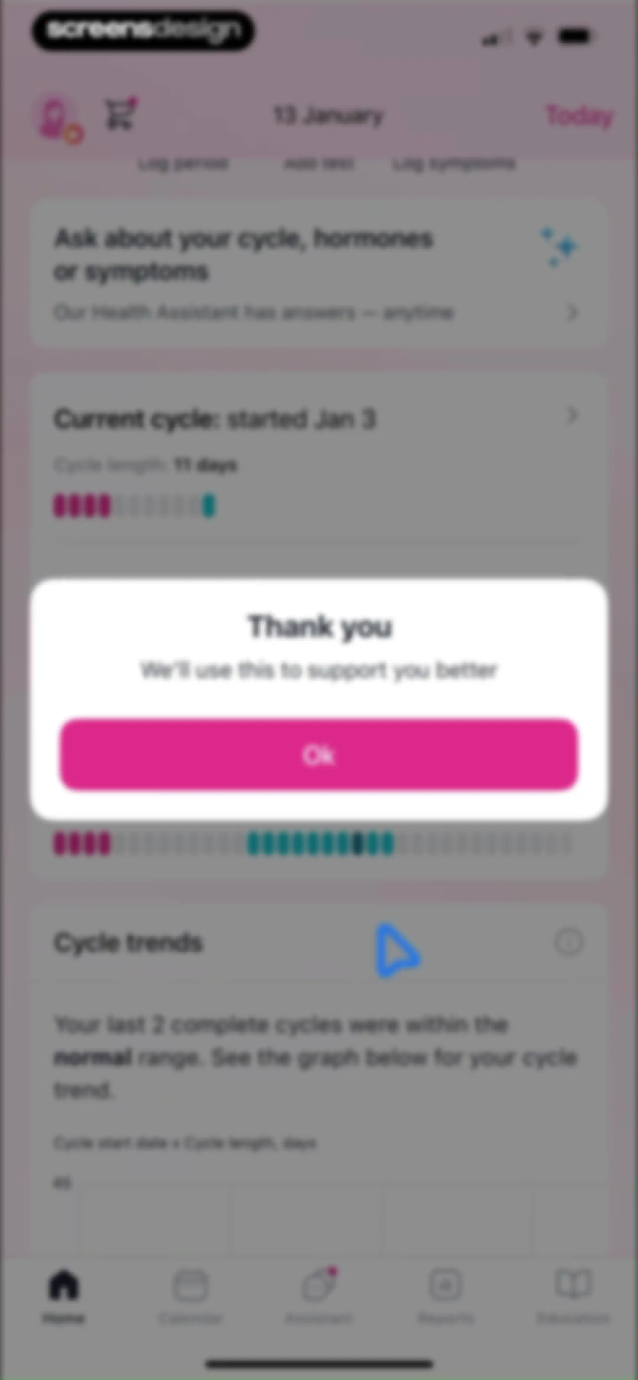 Pregmate Ovulation Tracker screen 80