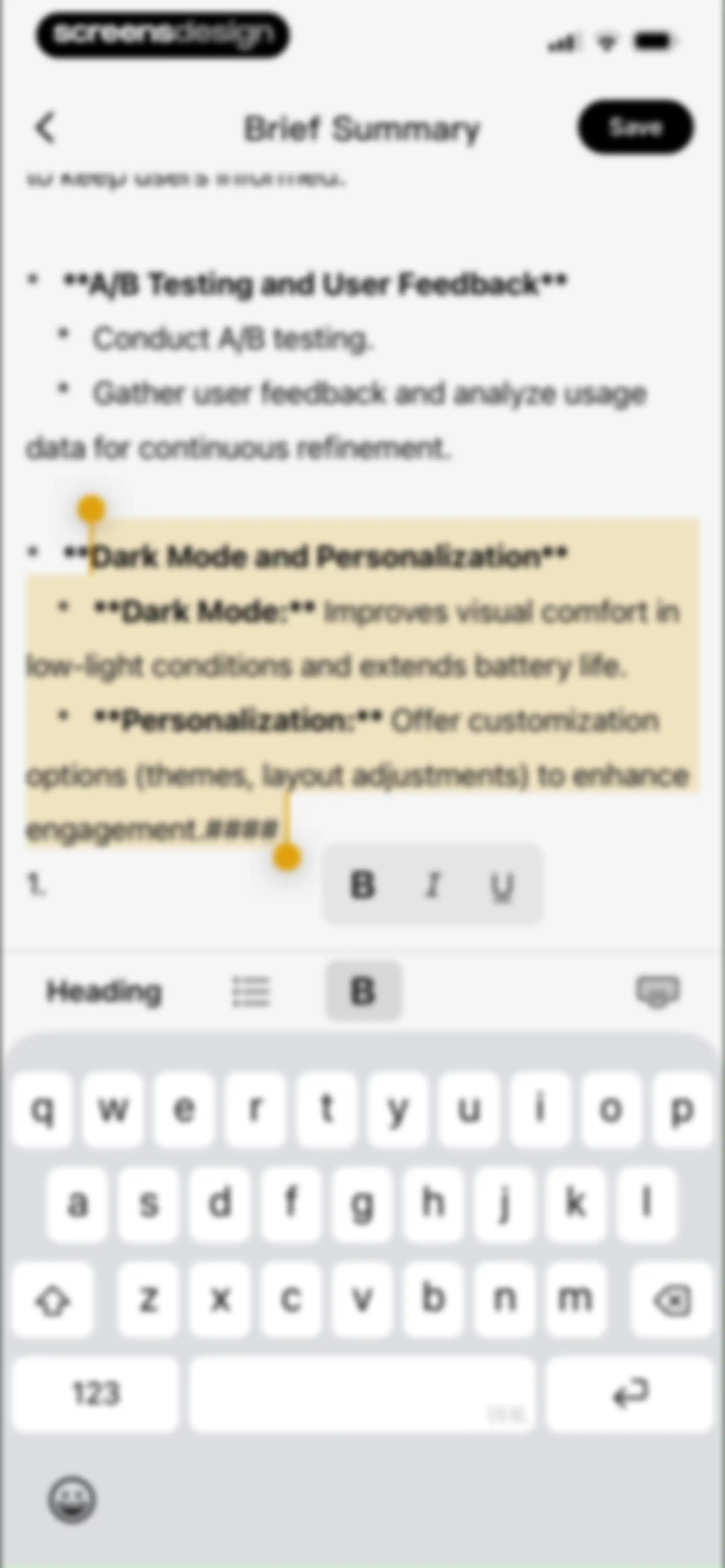 HyNote: AI Note Taker, Summary screen 29