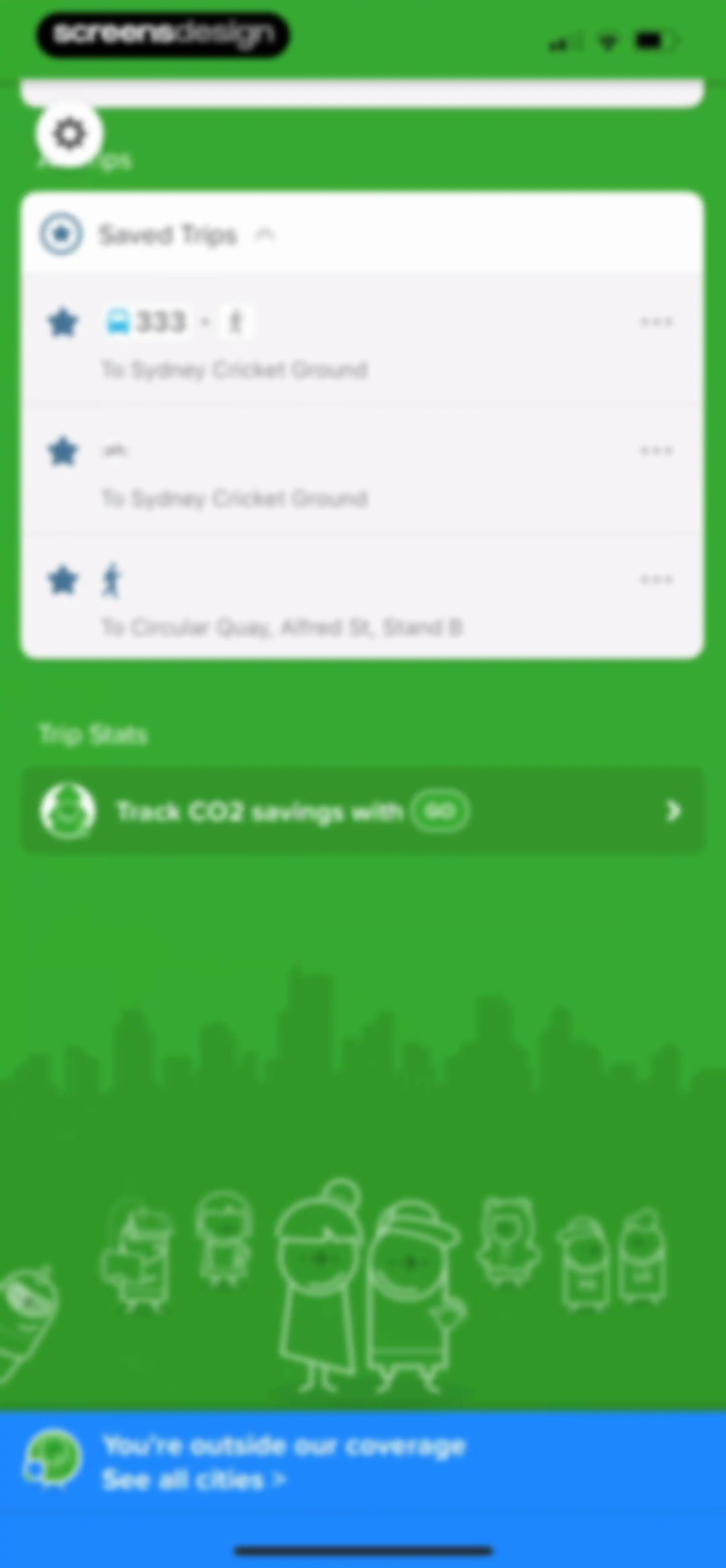 Citymapper: All Live Transit screen 134