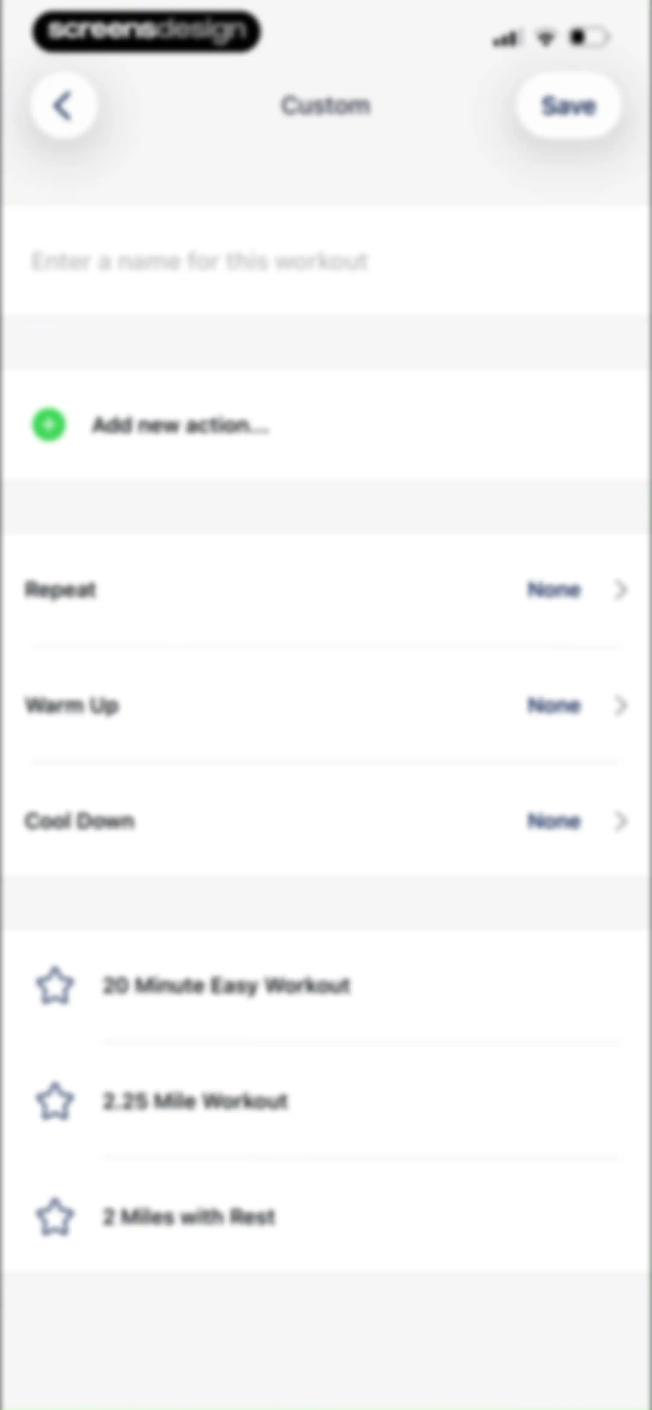 ASICS Runkeeper—Run Tracker screen 205