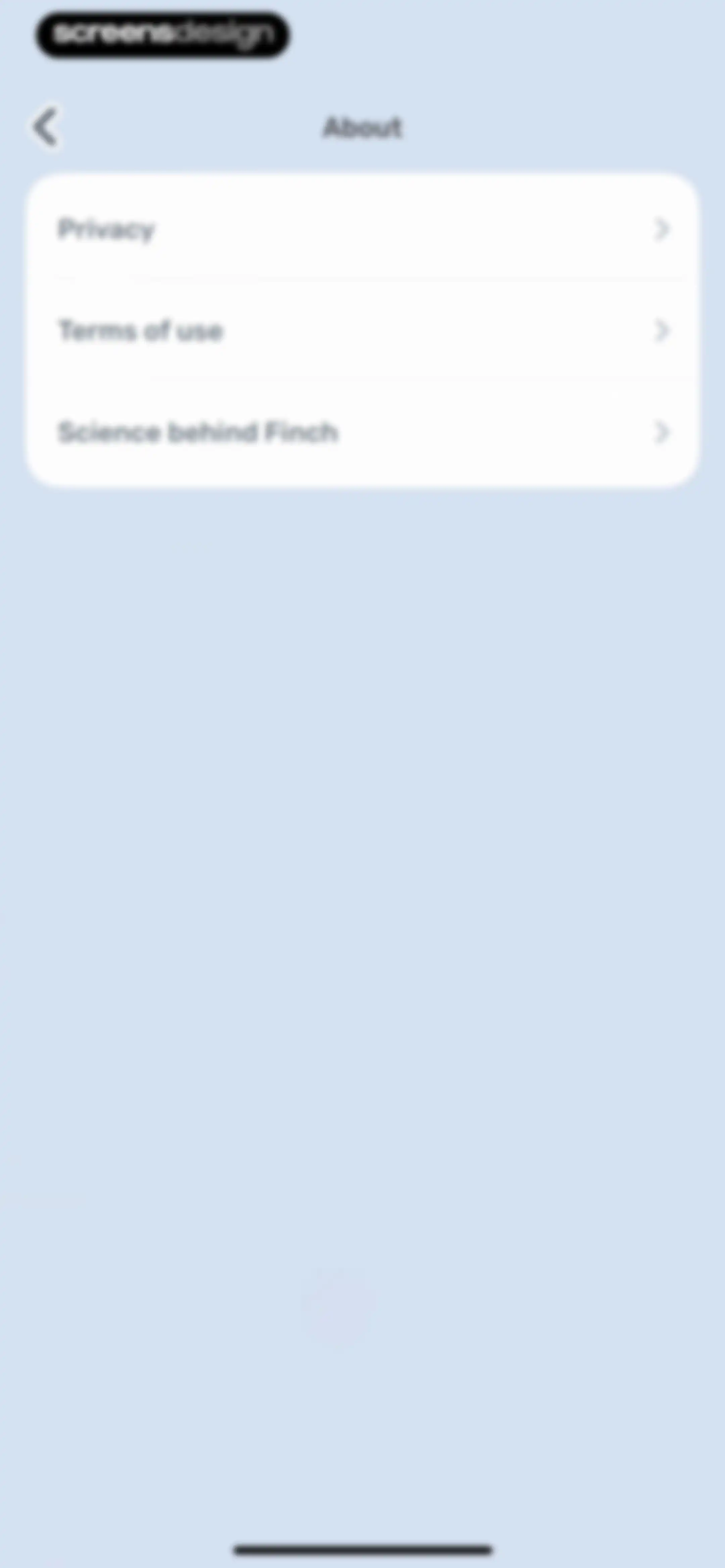 Finch: Self-Care Pet screen 180
