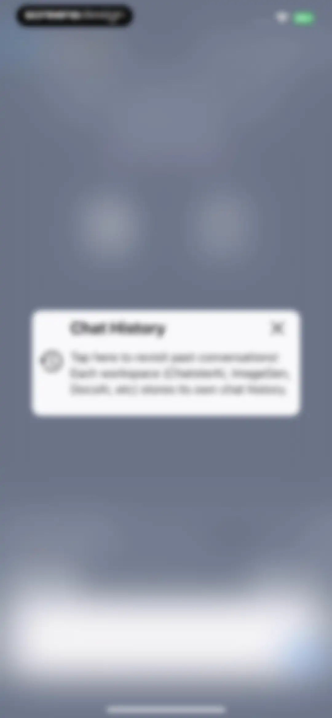 AI Assistant: Images & Writing screen 55