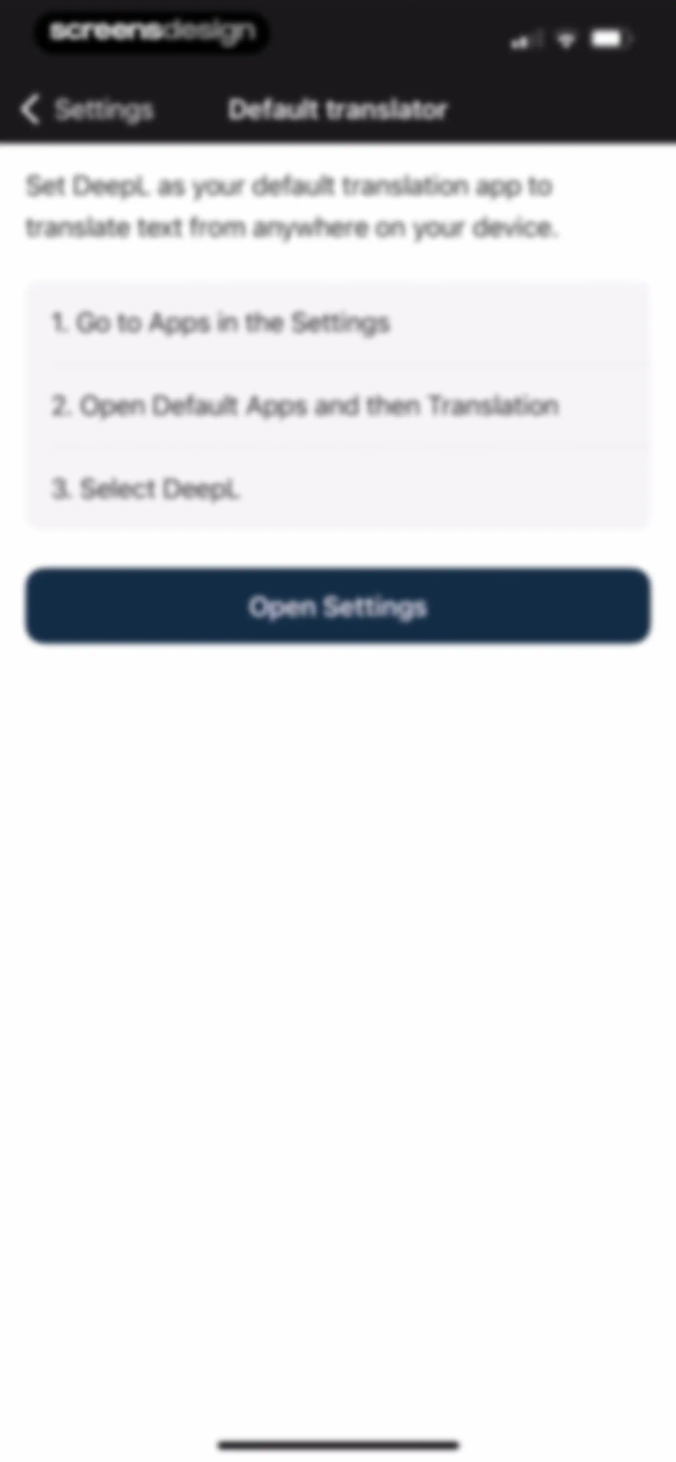 DeepL Translate screen 41