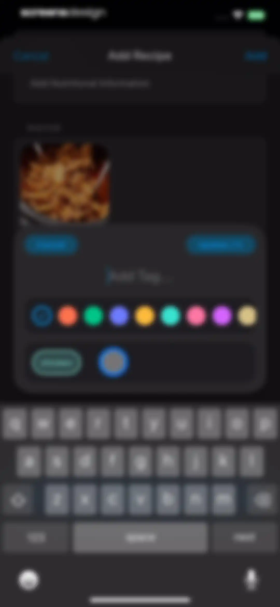 Crouton: Recipe Manager screen 16