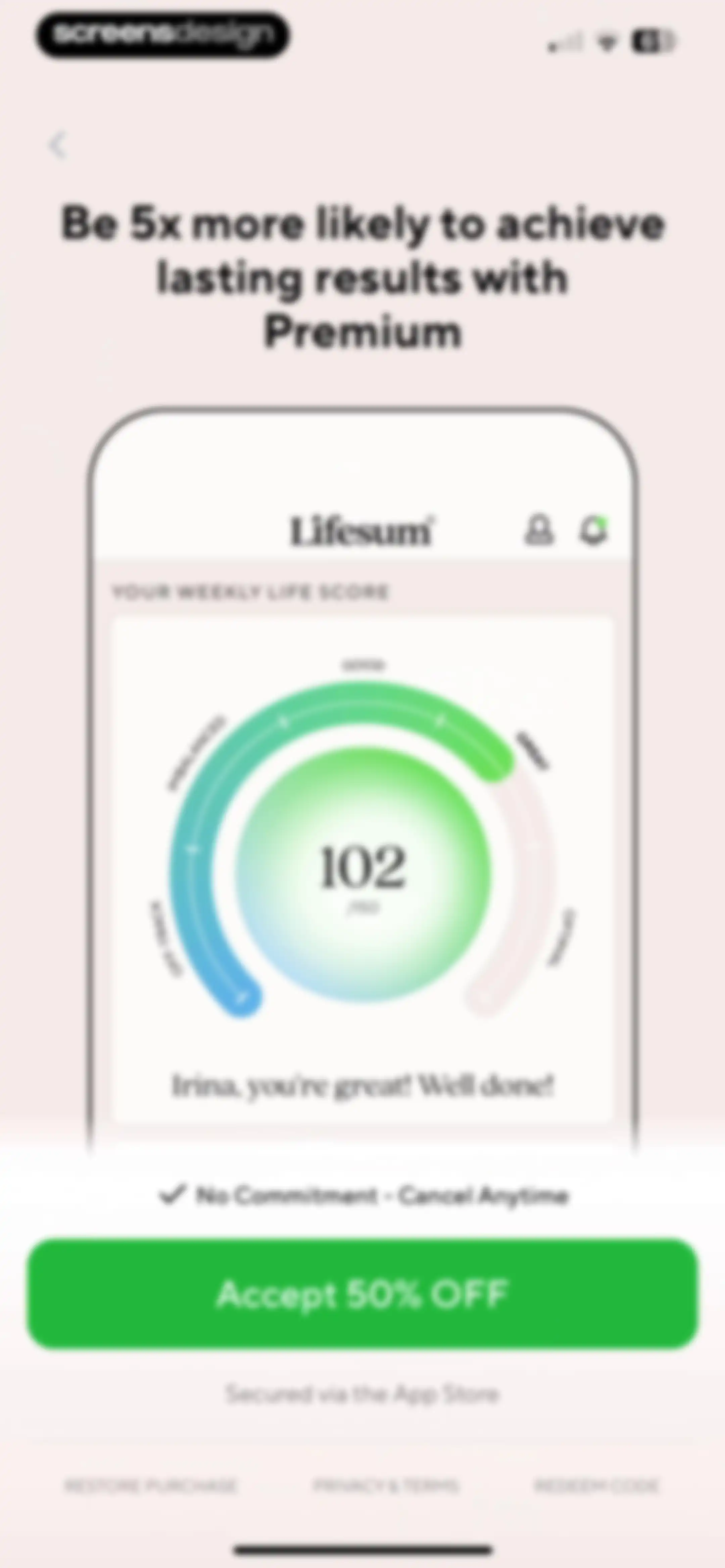 Lifesum: AI Calorie Counter screen 20