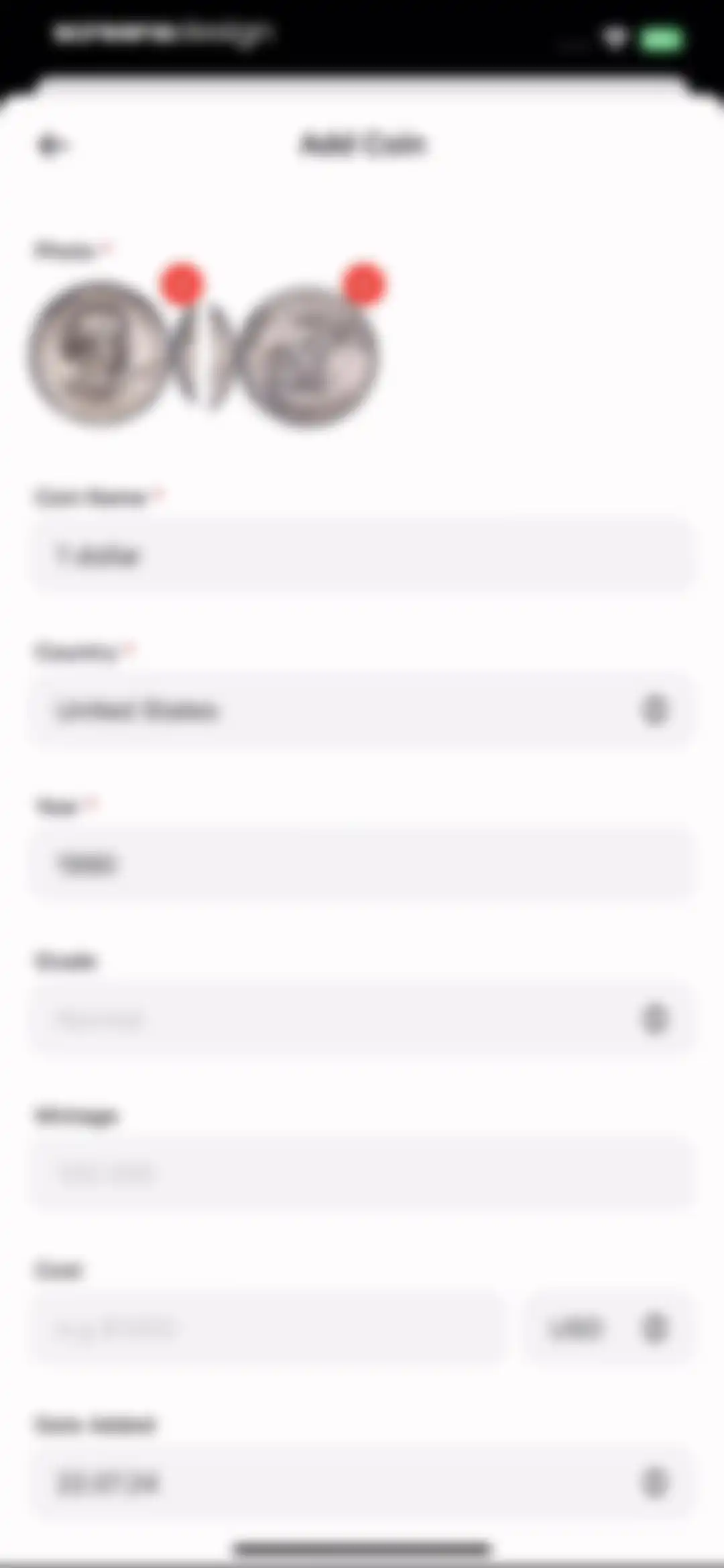 Coin Identifier - CoinCheck screen 48