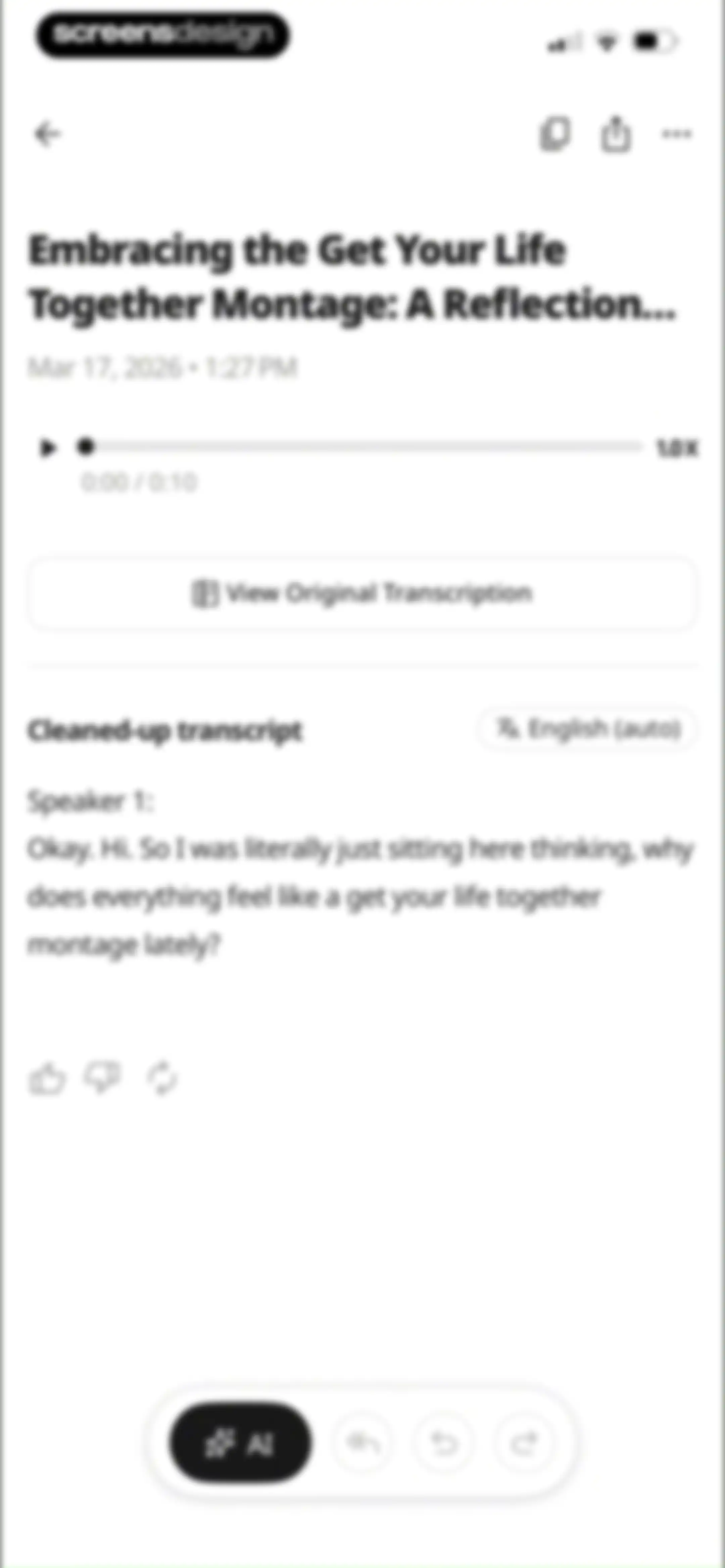 SpeakApp AI: Voice Notes screen 53