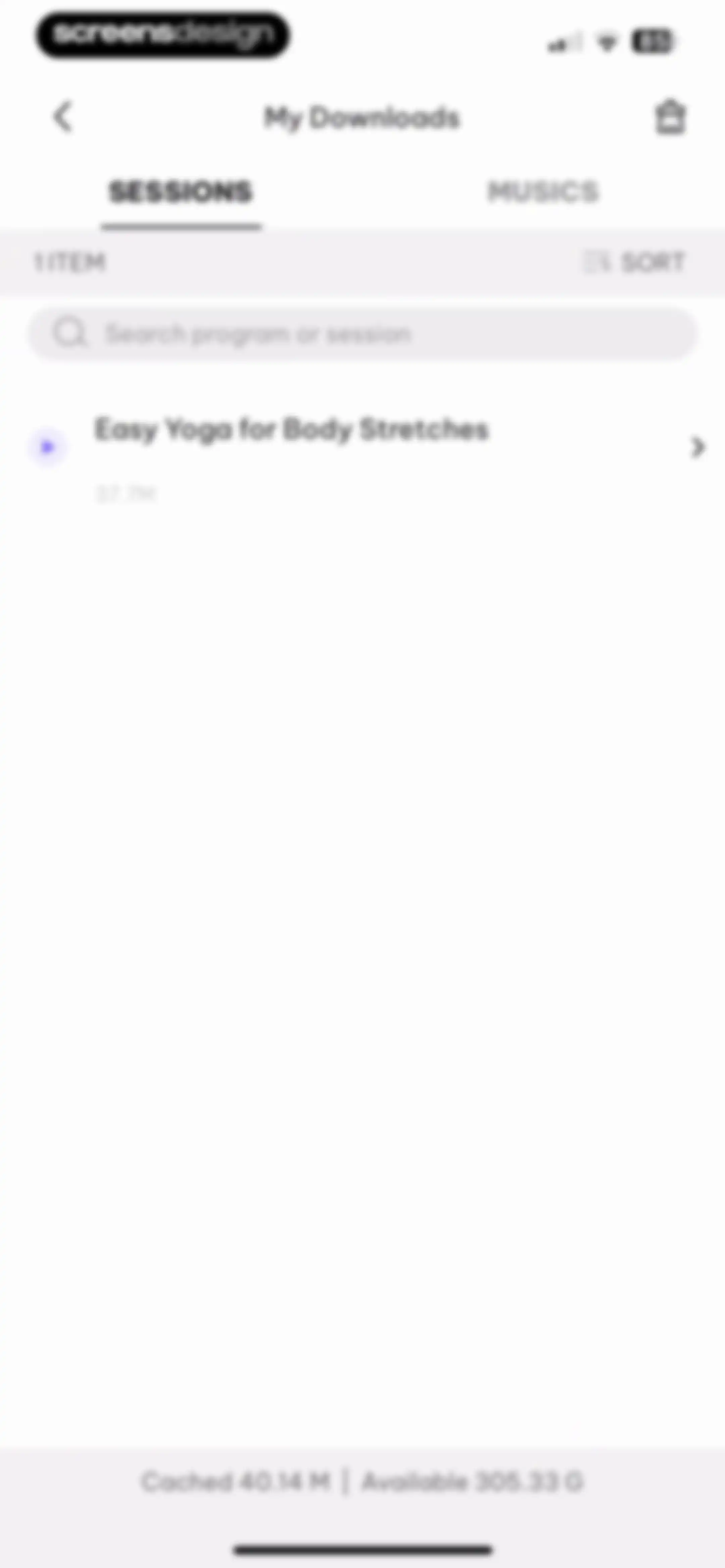 Daily Yoga: Yoga for Fitness® screen 68
