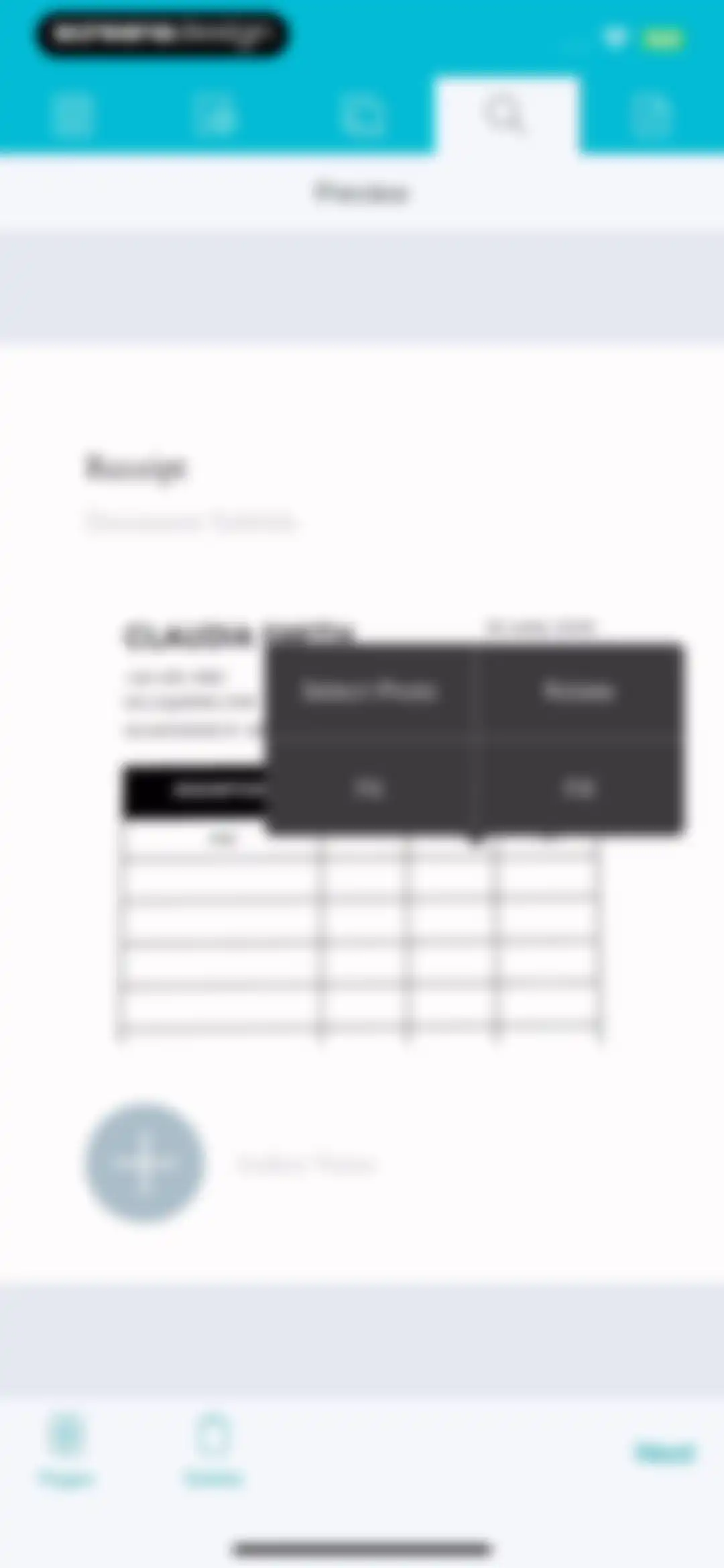 PDF Photos screen 36