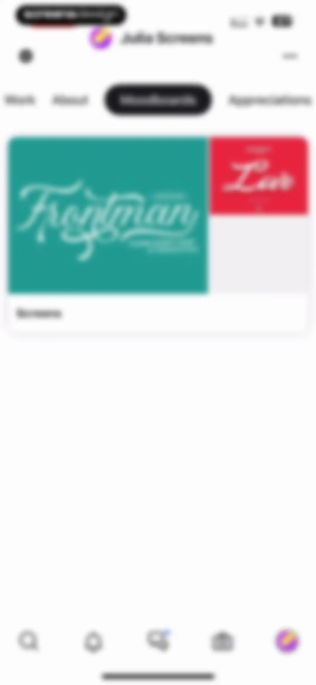 Behance – Creative Portfolios screen 138