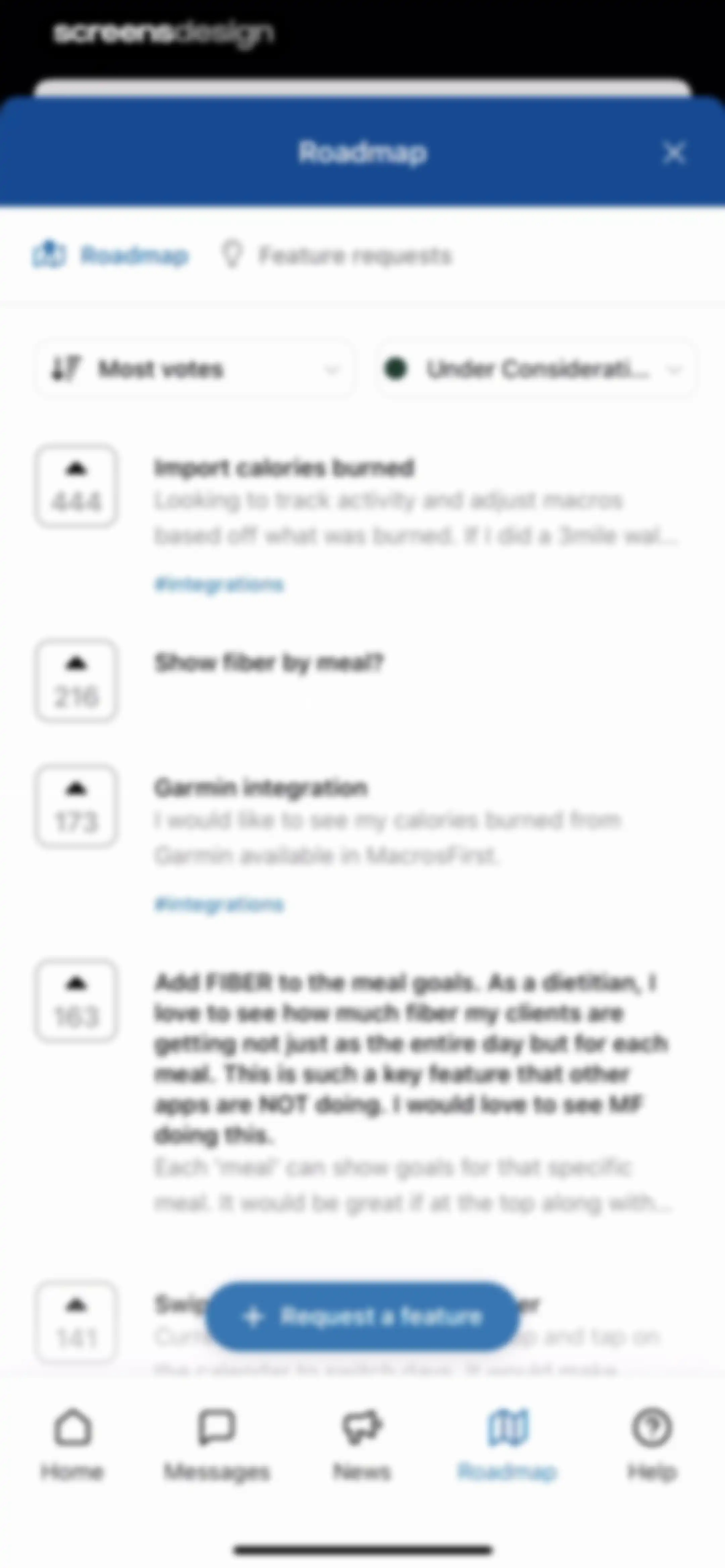 MacrosFirst - Macro Tracker screen 147