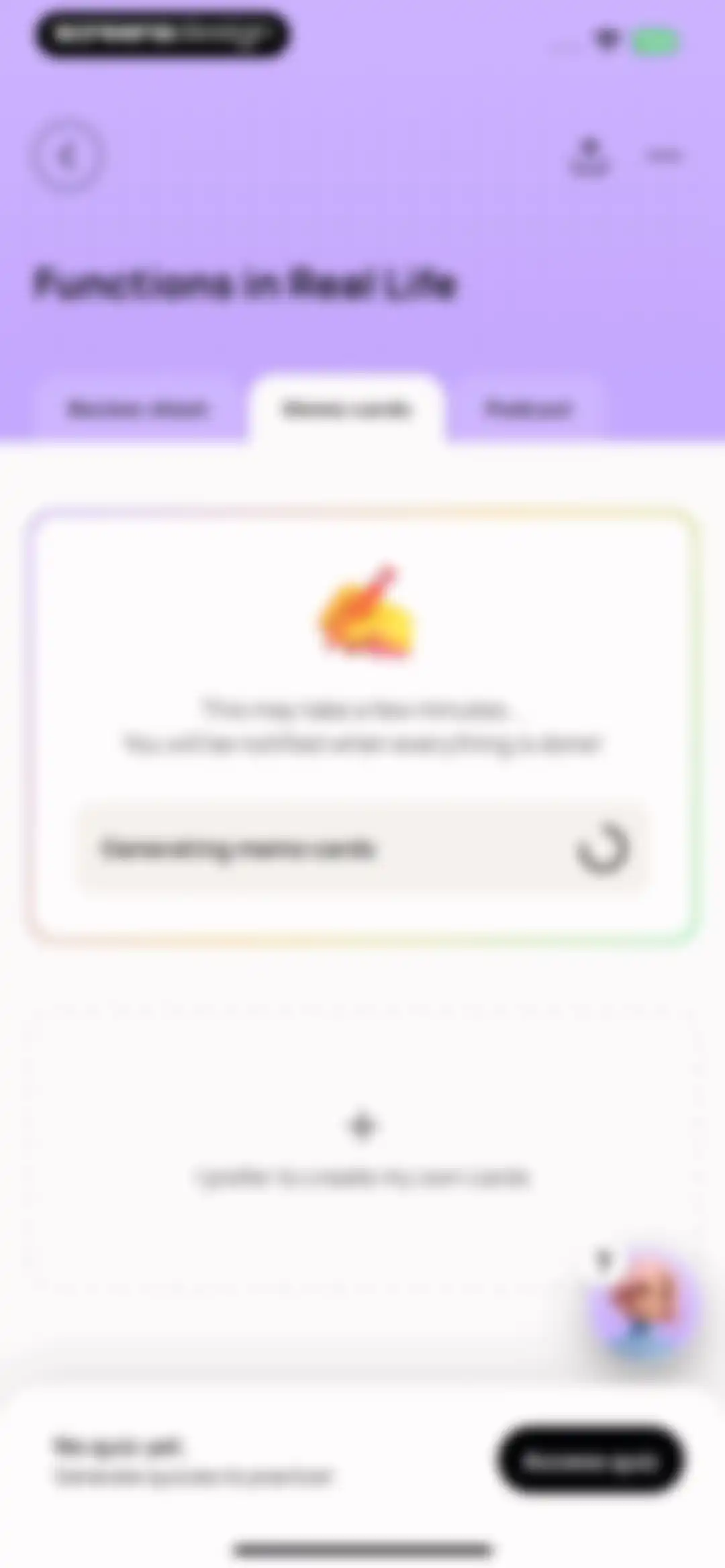 NeoStudy - Learn with AI screen 105