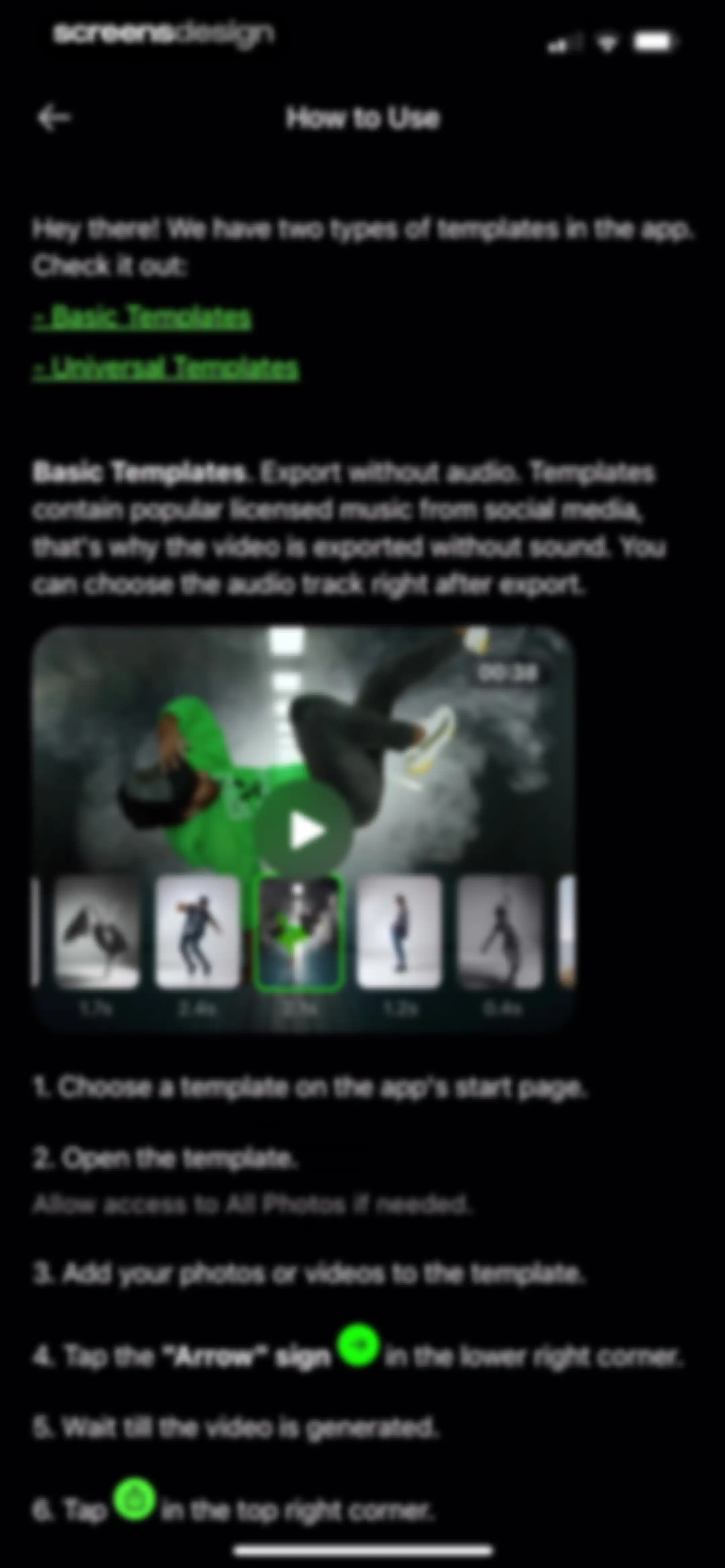 Reels Maker for Instagram BEAT screen 33