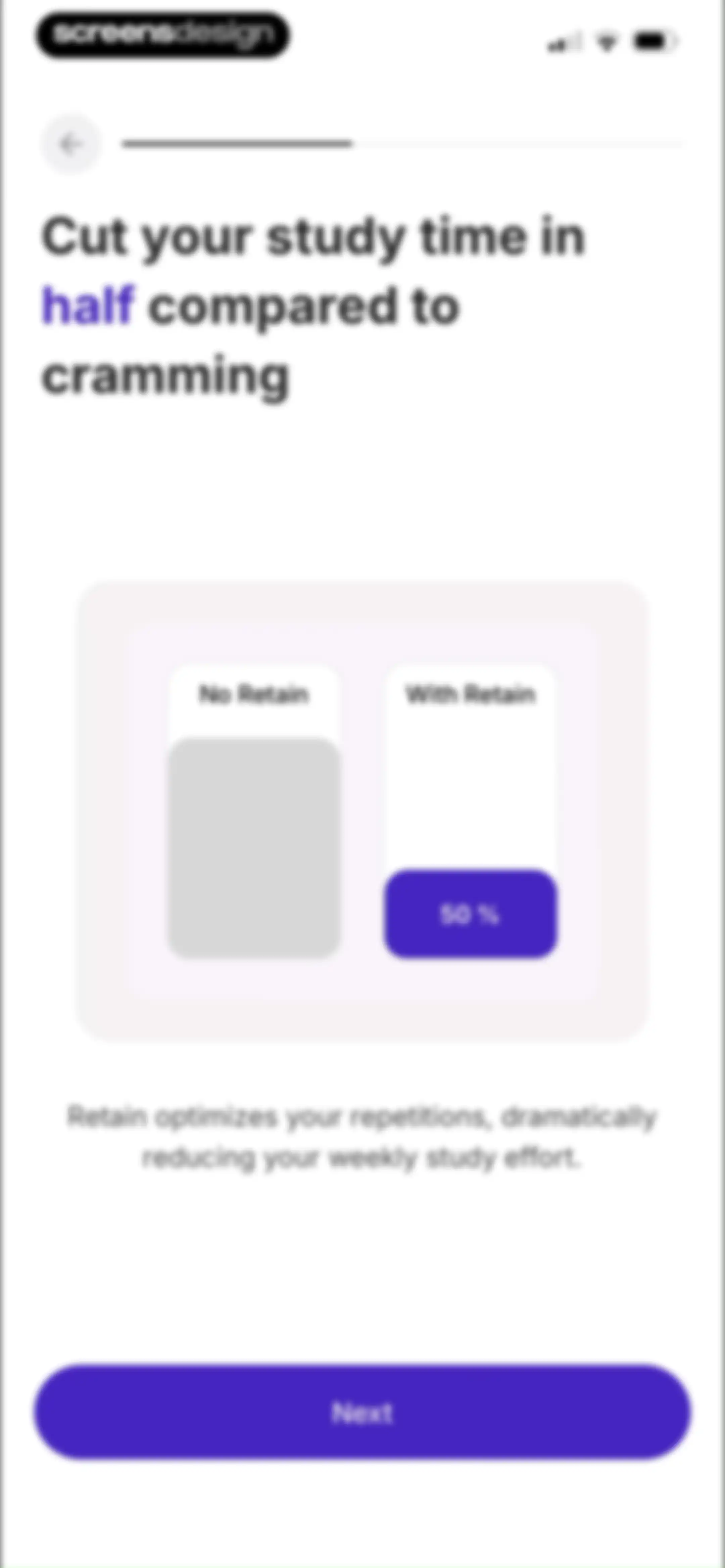 Retain Cards: AI Flashcards screen 9