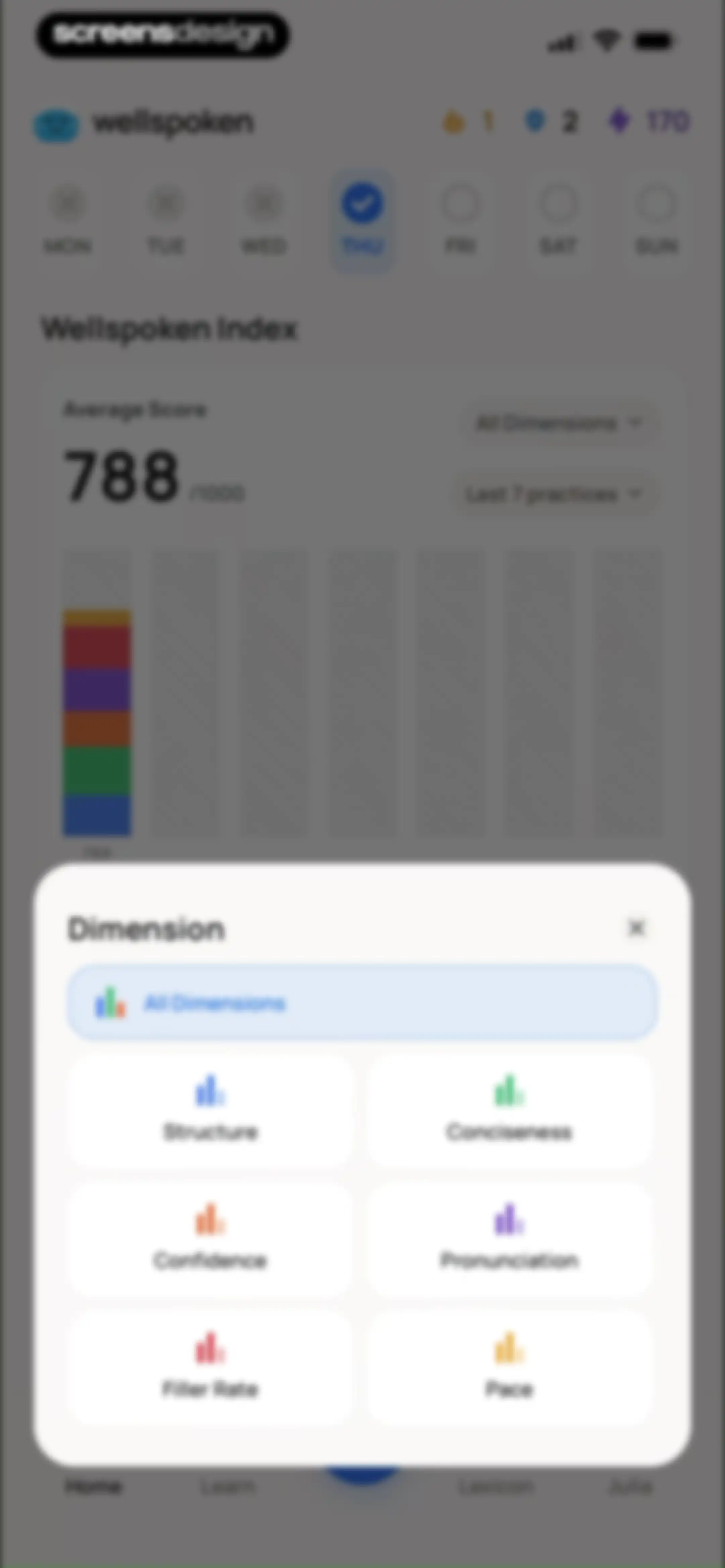 Wellspoken: Articulation Coach screen 146