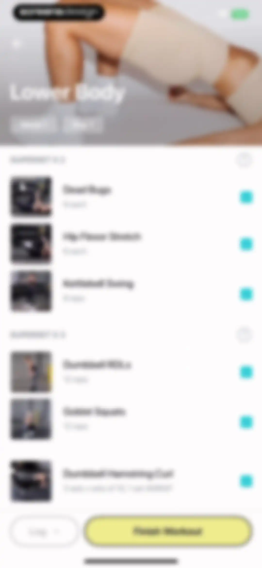 Sesh: Women Fitness & Workouts screen 63