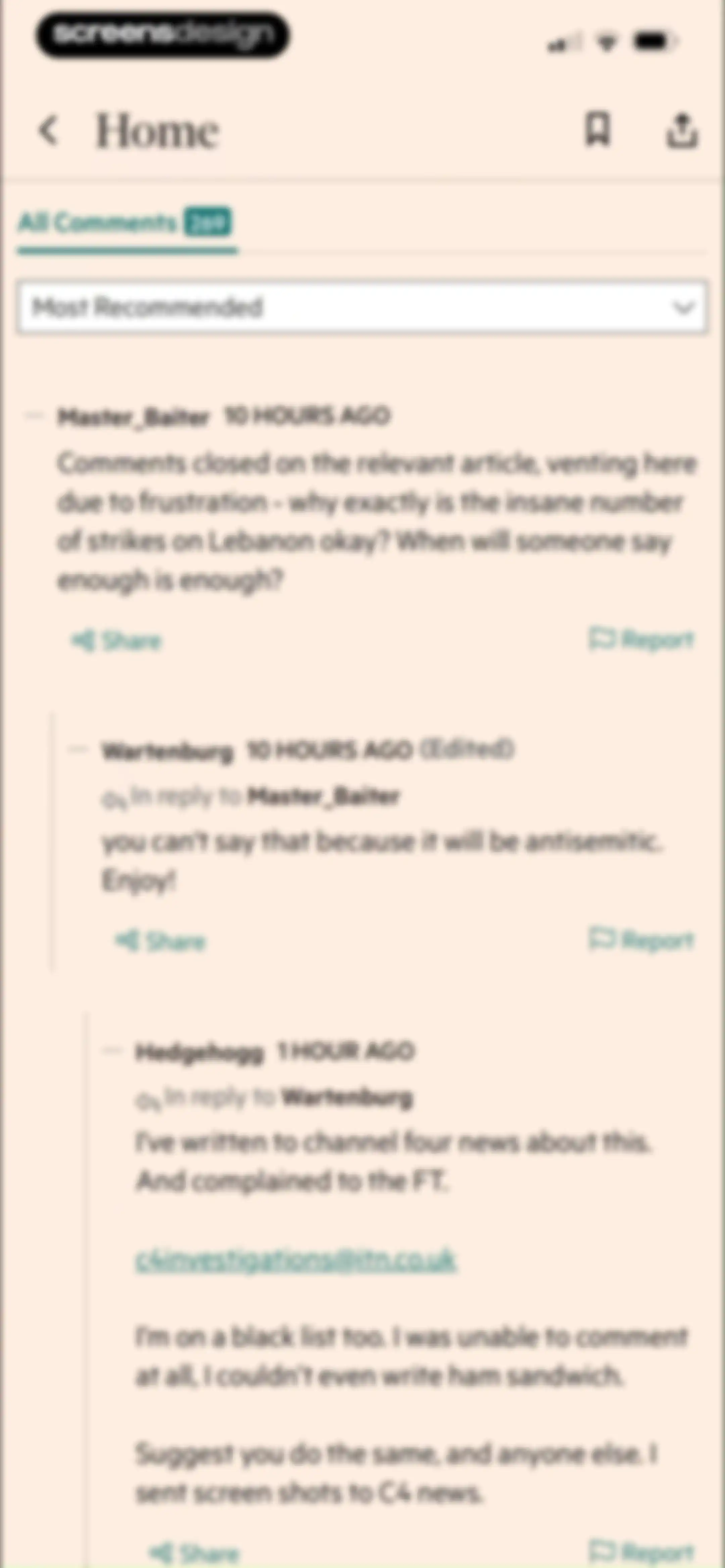 Financial Times: Business News screen 37