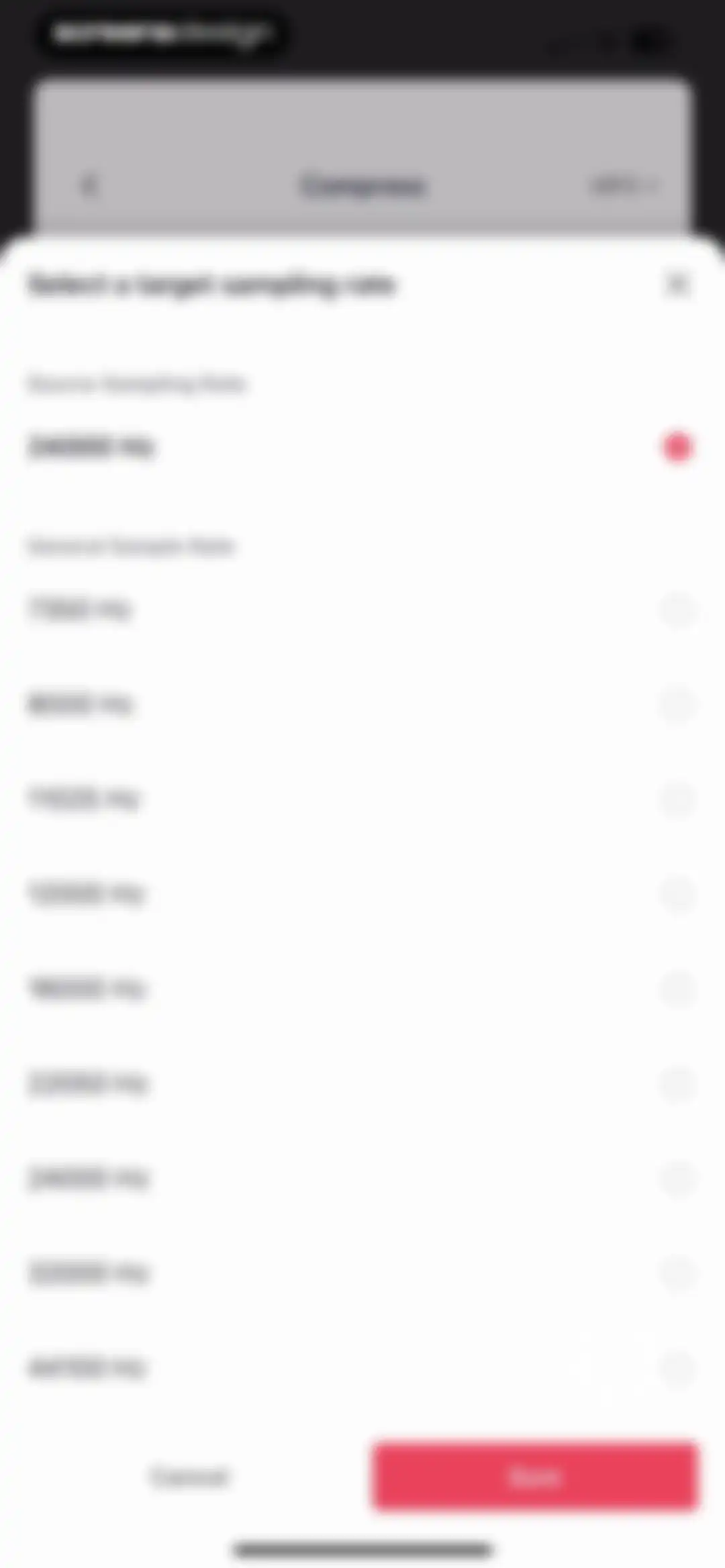Audio Editor: MP3 Converter screen 64