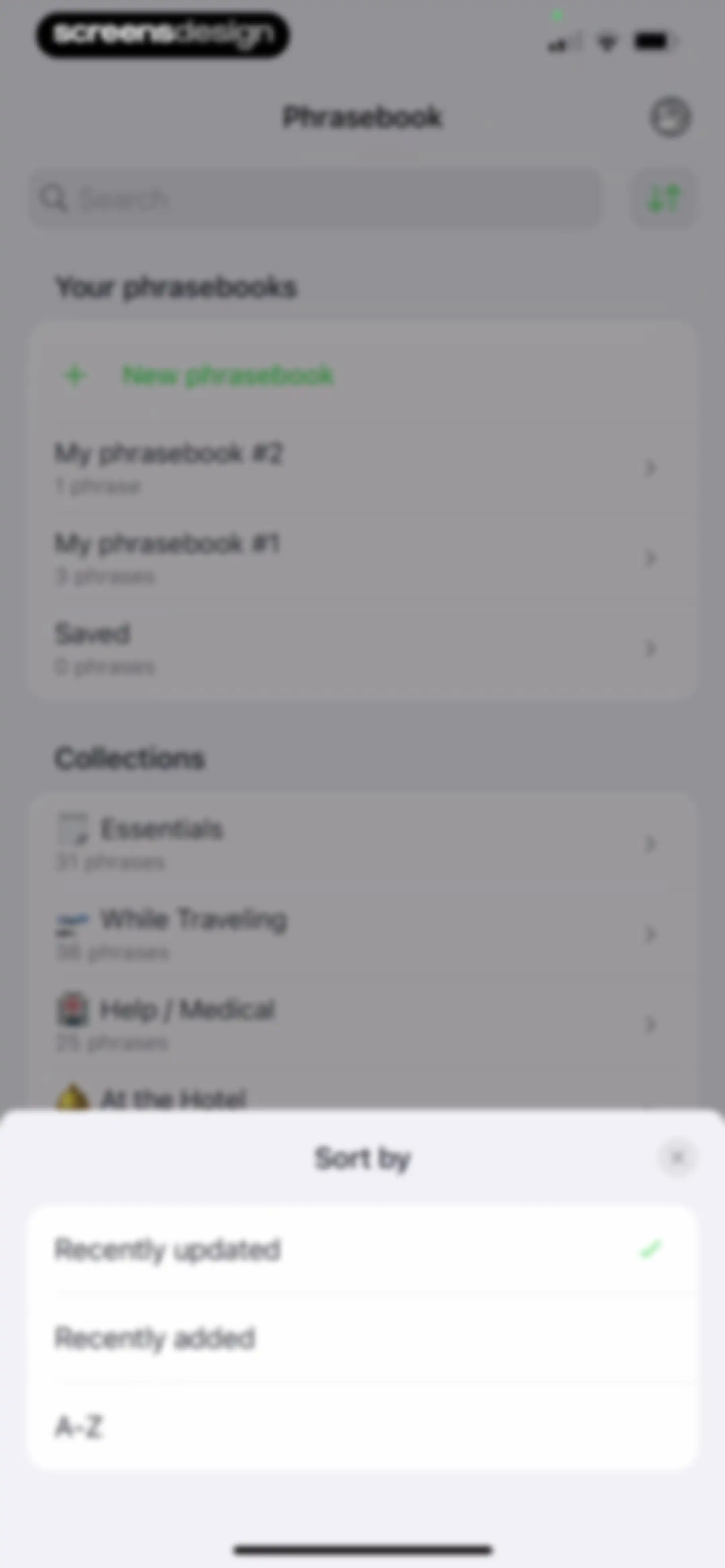 iTranslate Translator screen 76