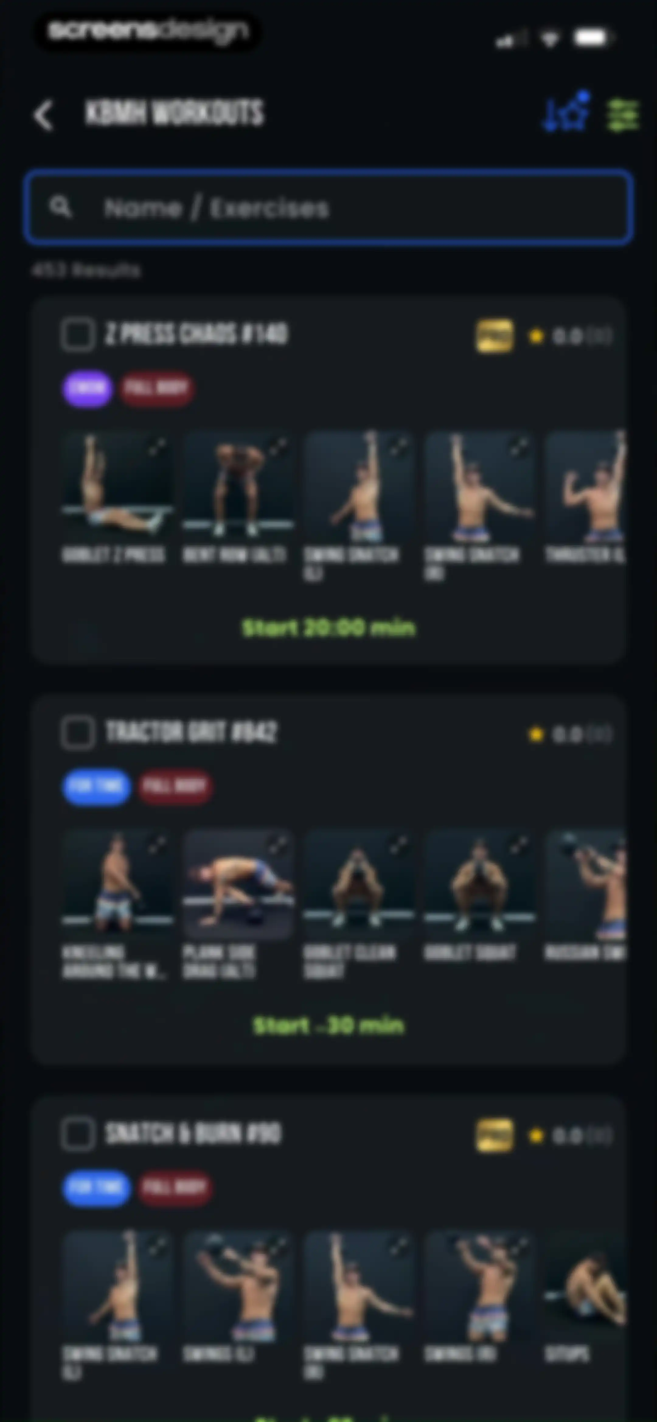 KBMH - Kettlebell Workouts screen 64