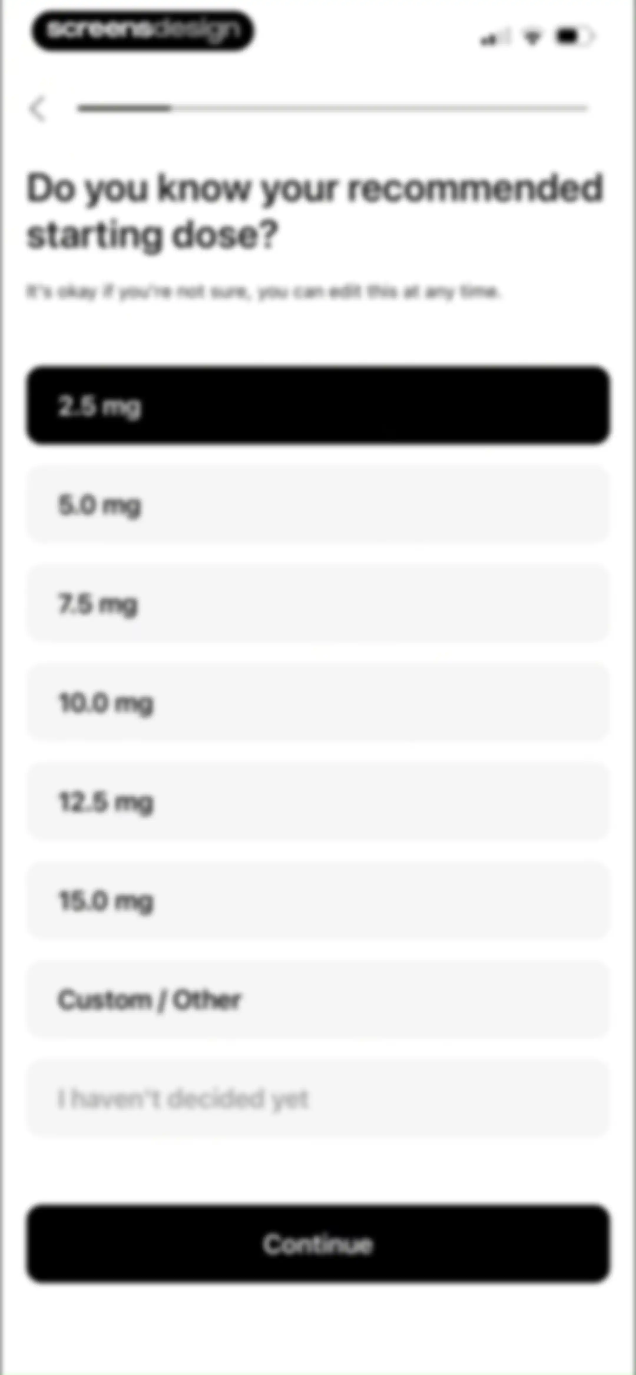 MeAgain: GLP-1 Tracker App screen 11
