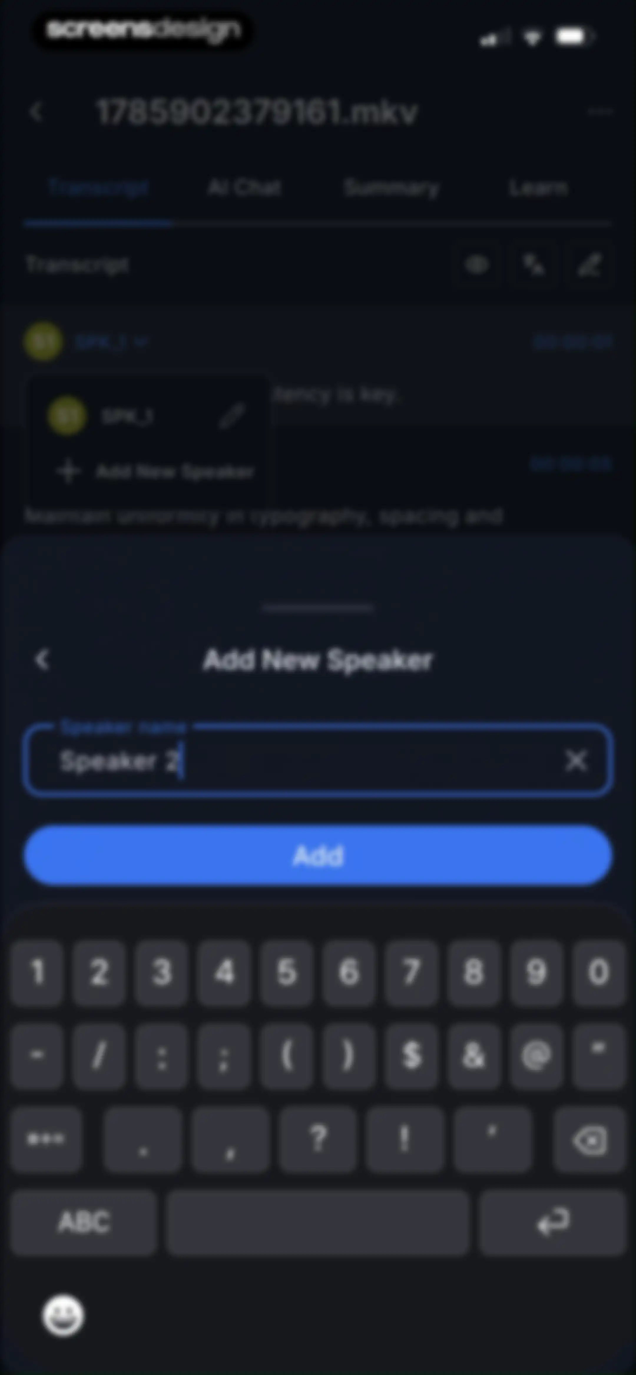 Transkriptor - Speech to Text screen 41