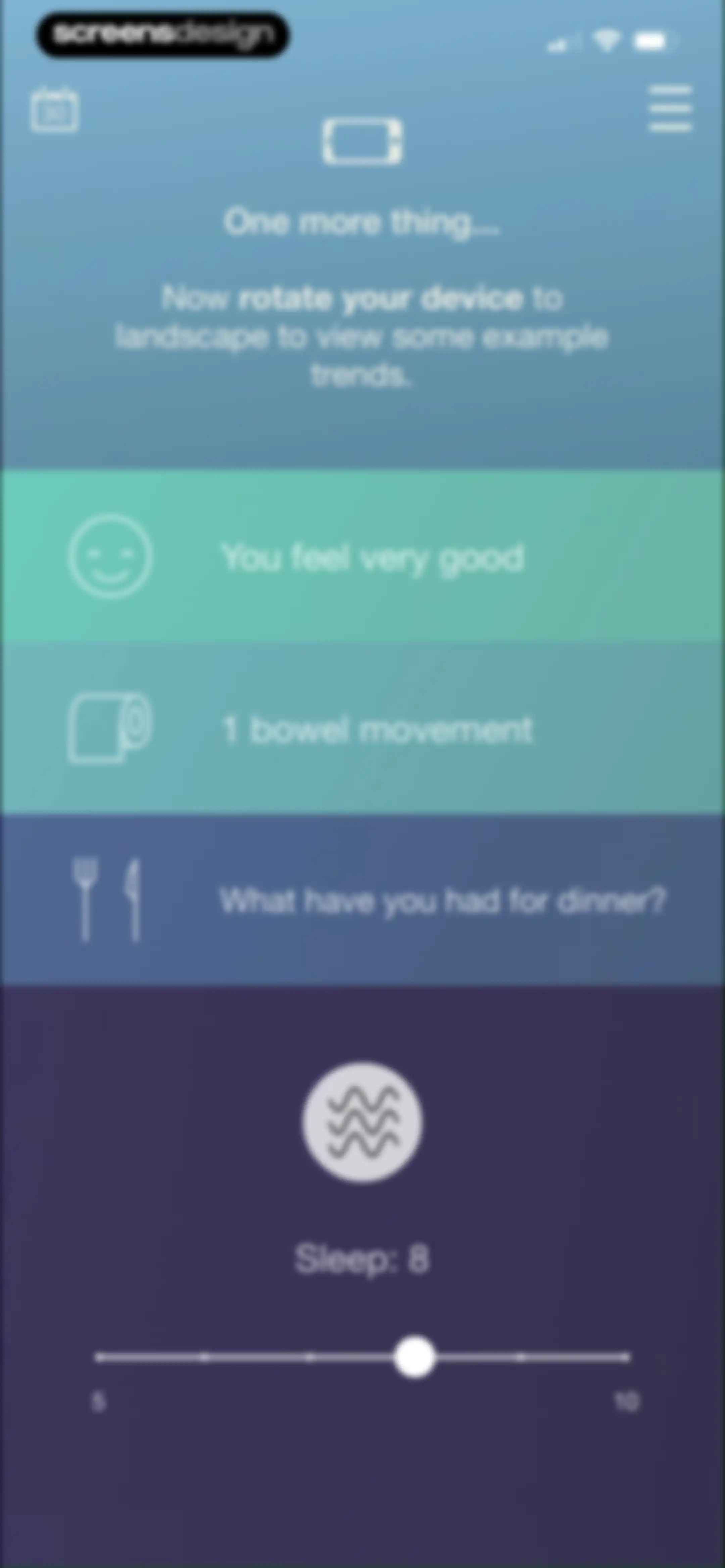 Bowelle - The IBS tracker screen 36