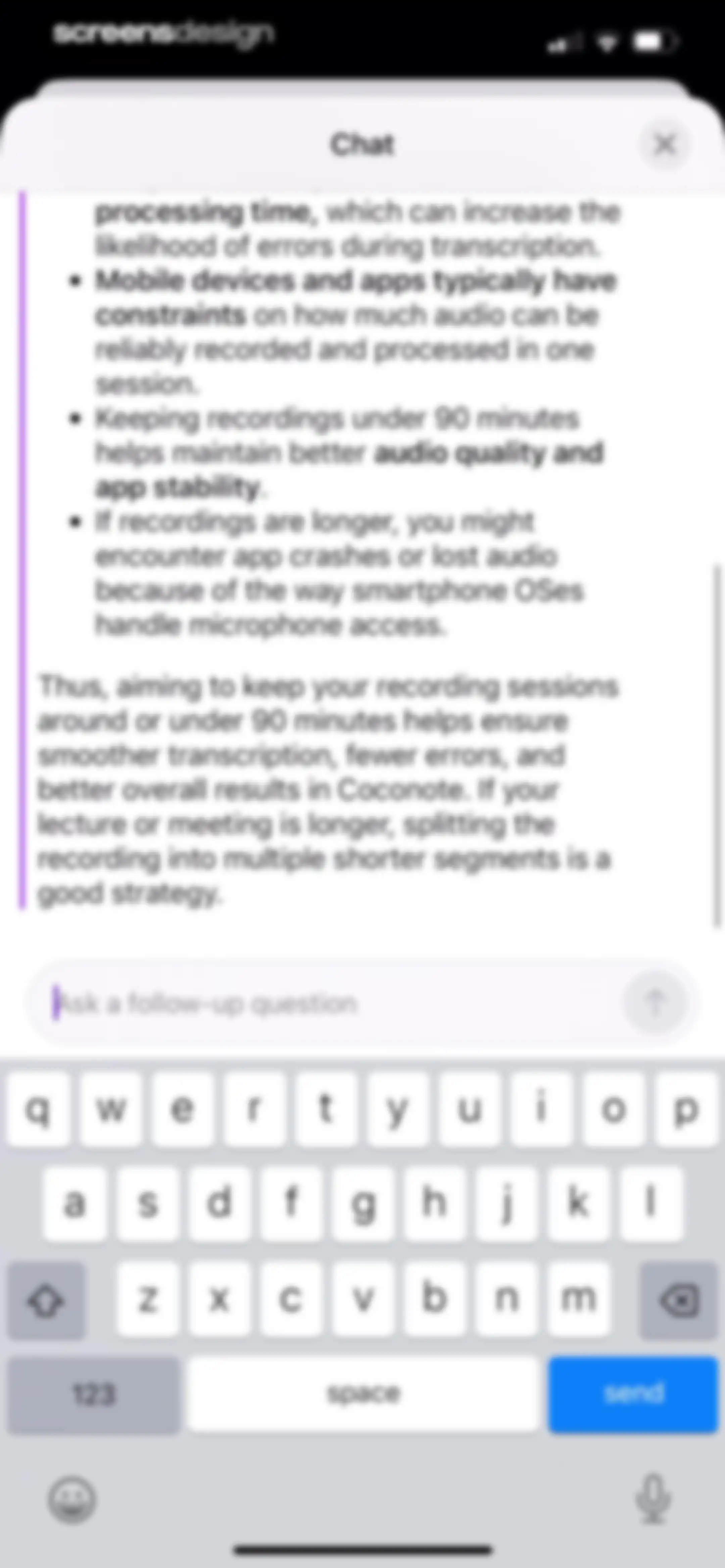 Coconote - AI Note Taker screen 86